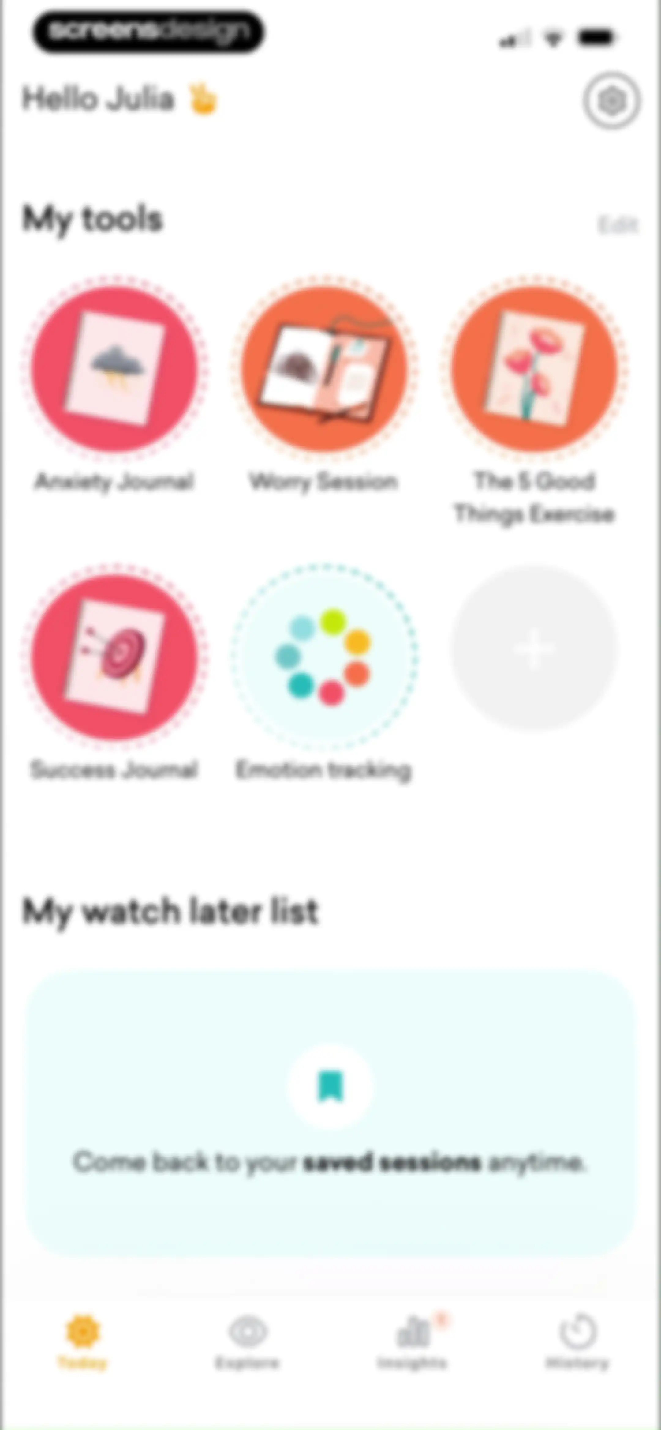 MindDay: Mental Health, Stress screen 78