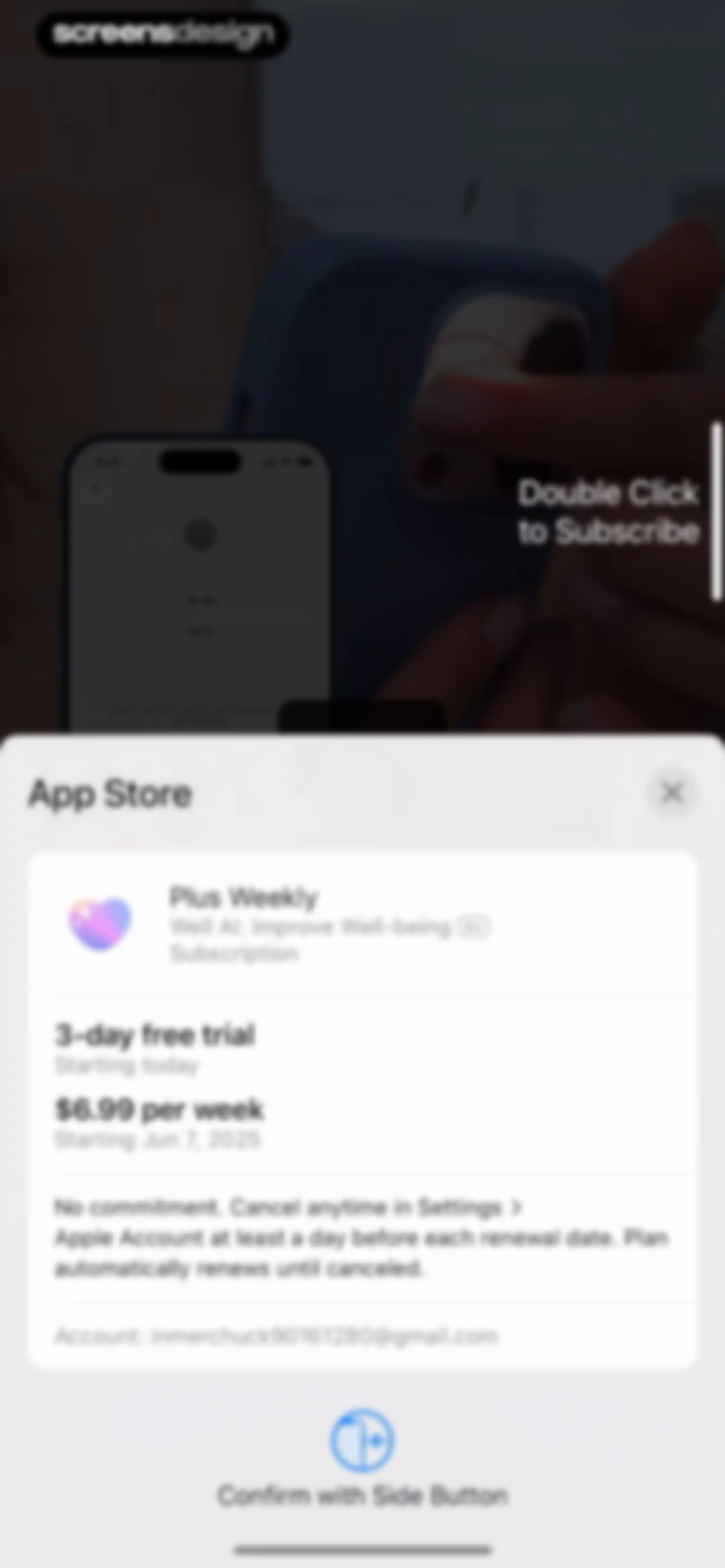 Well AI: Improve Well-being screen 9