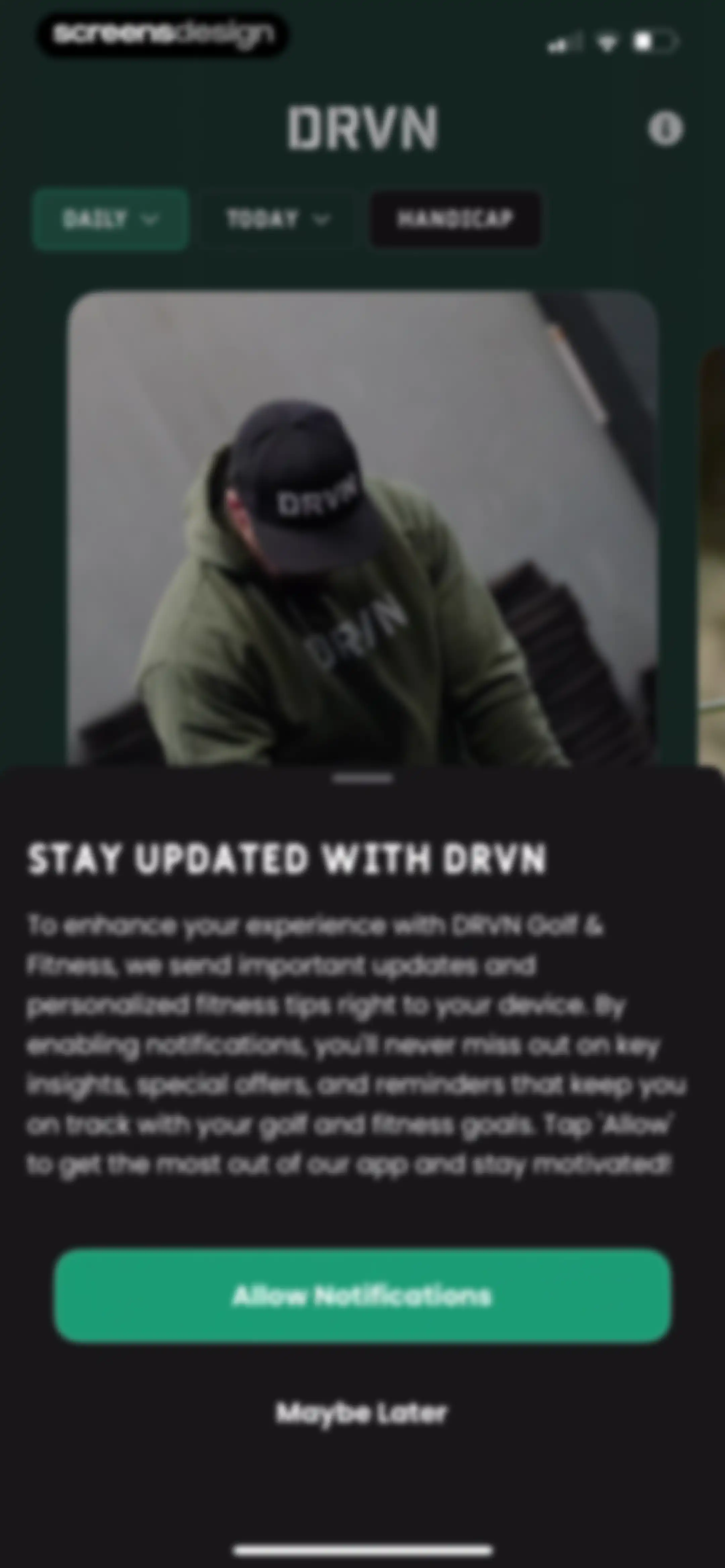 DRVN - Golf & Gym Workouts screen 43