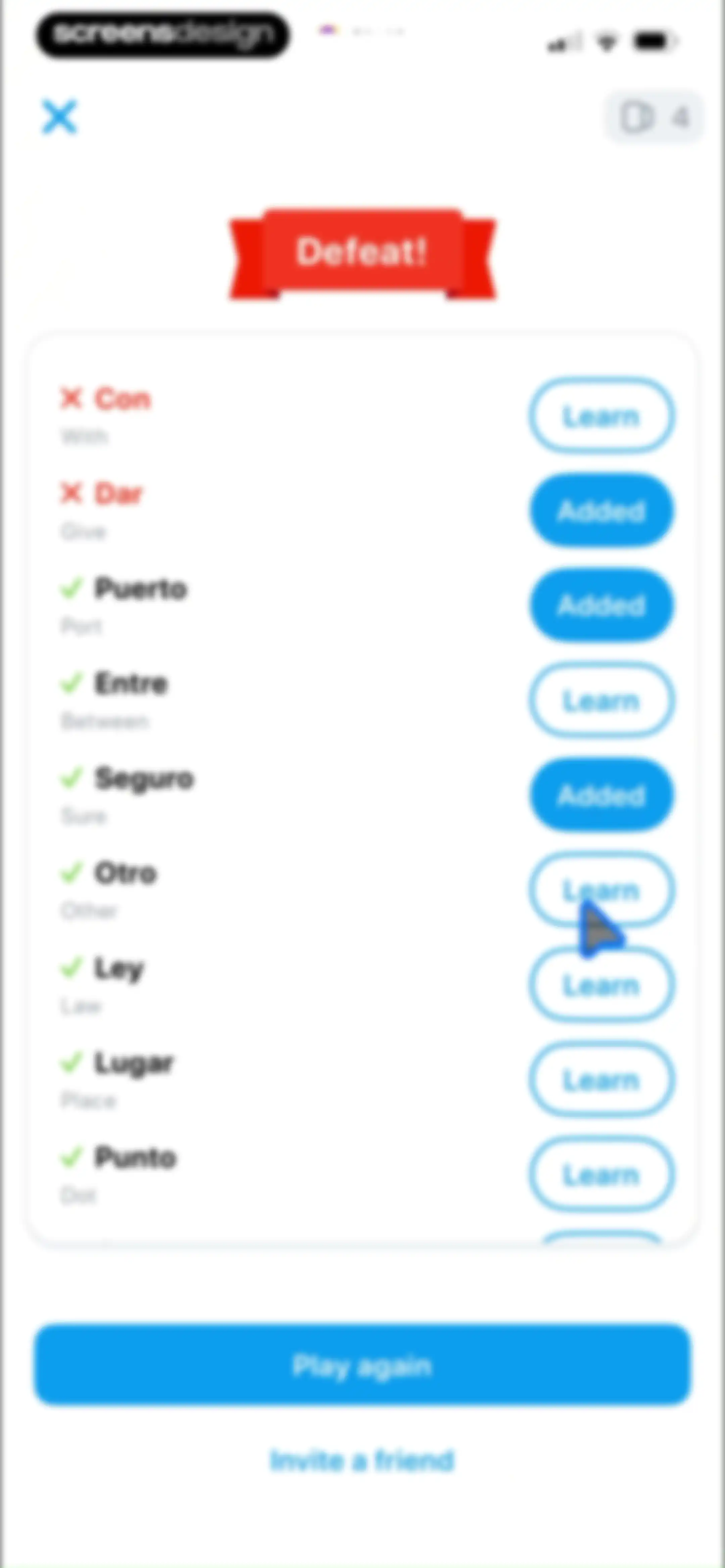 EWA: Learn Languages screen 146