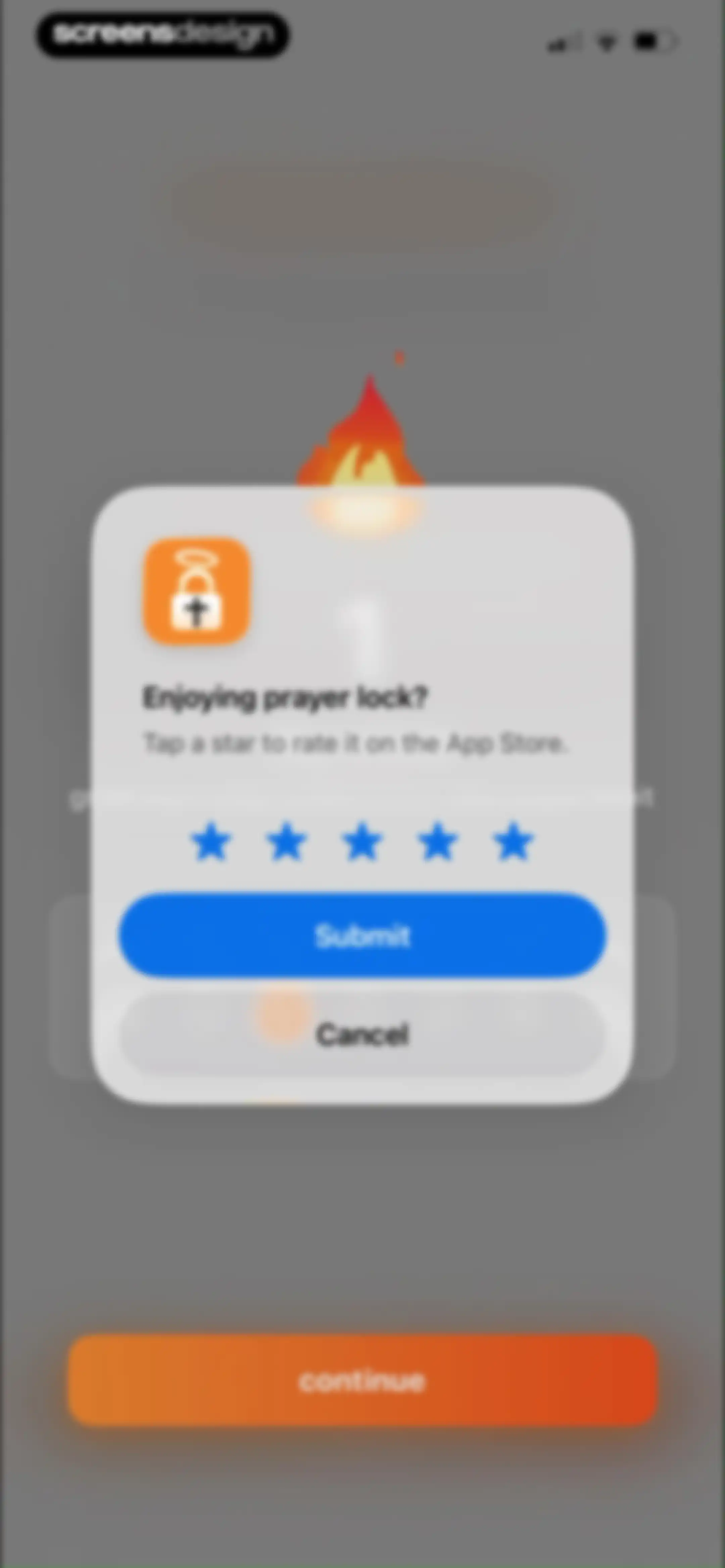 prayer lock: christian focus screen 39