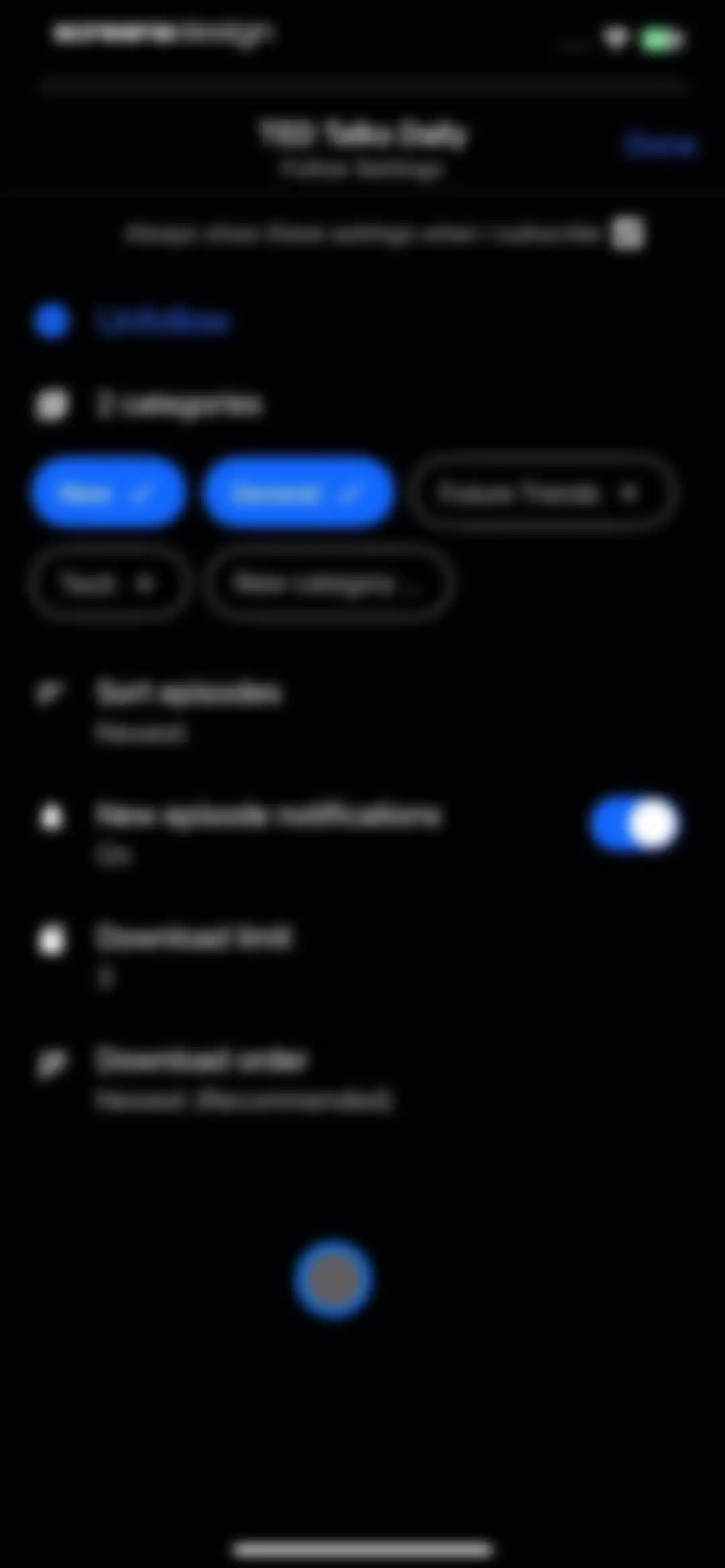 Breaker—The social podcast app screen 89