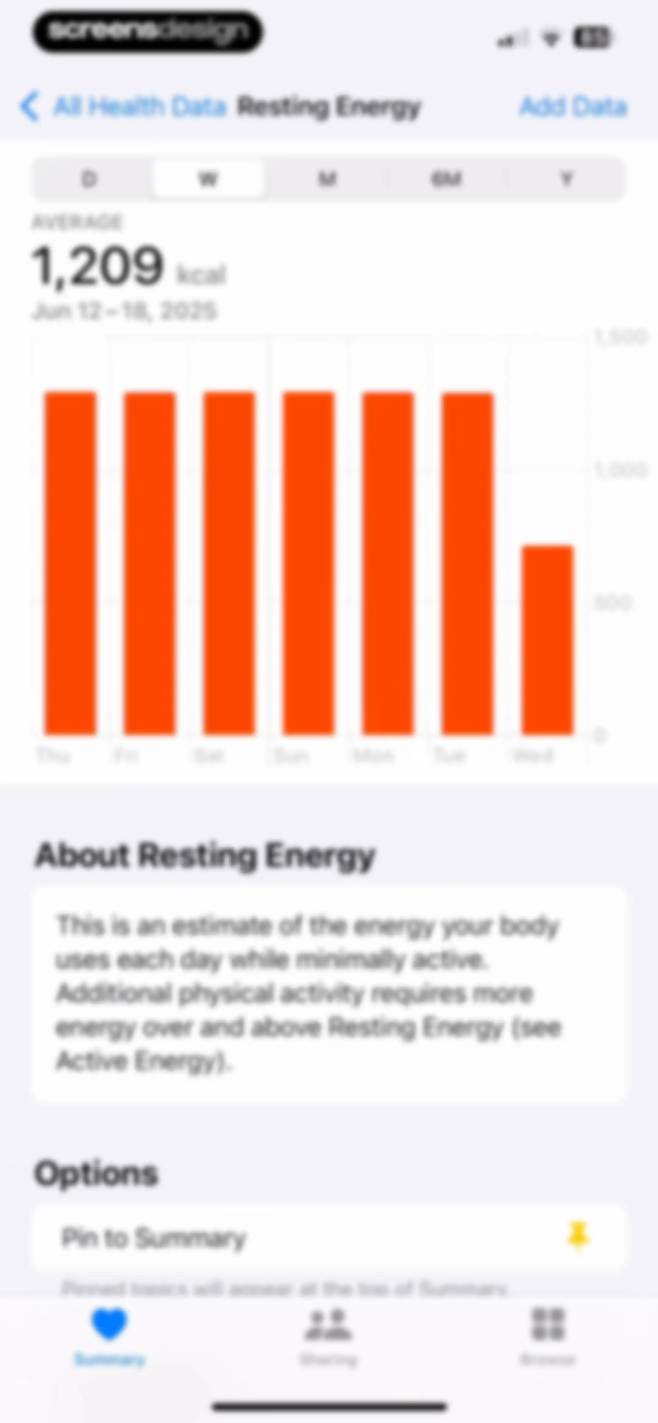 Apple Health screen 50