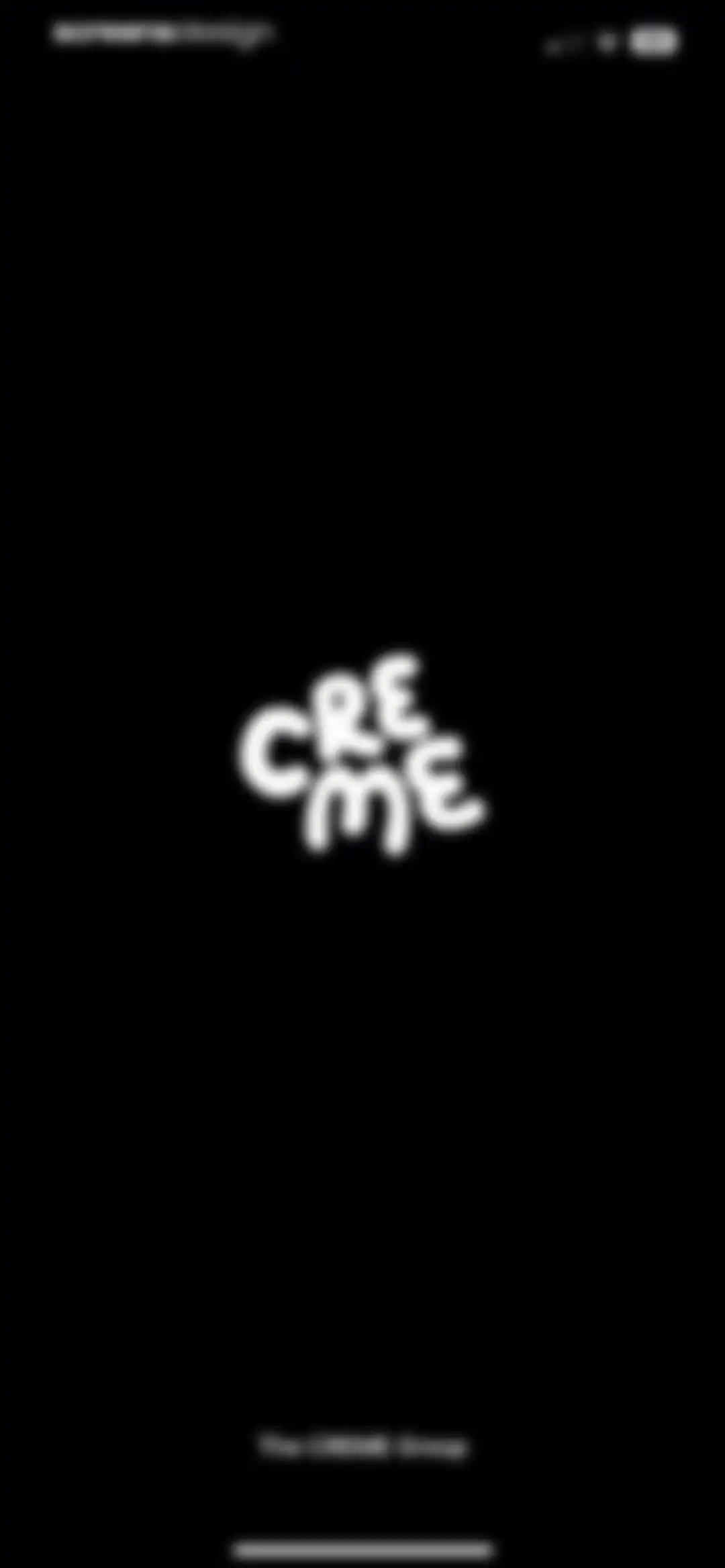 CREME: Create Memorable Meals screen 1