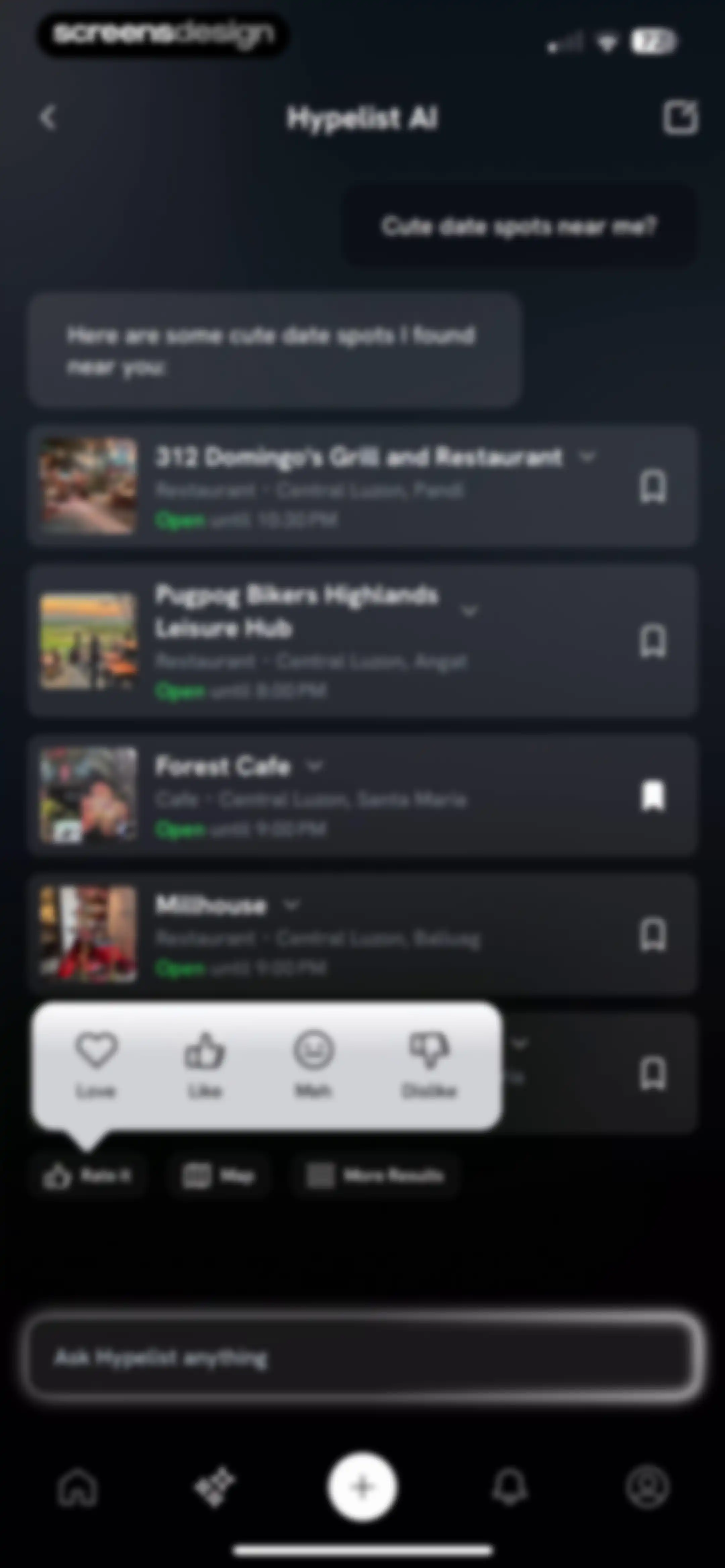 Hypelist: Create & Share Lists screen 130
