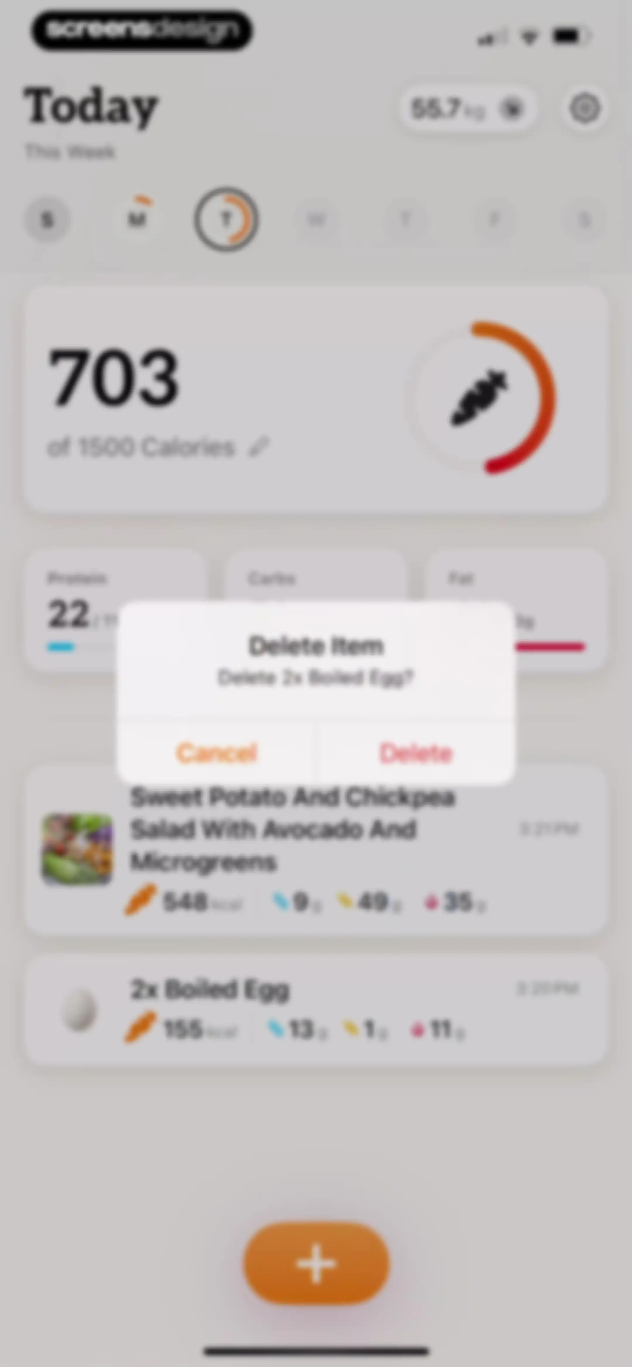 CalBot: AI Calorie Tracker screen 63