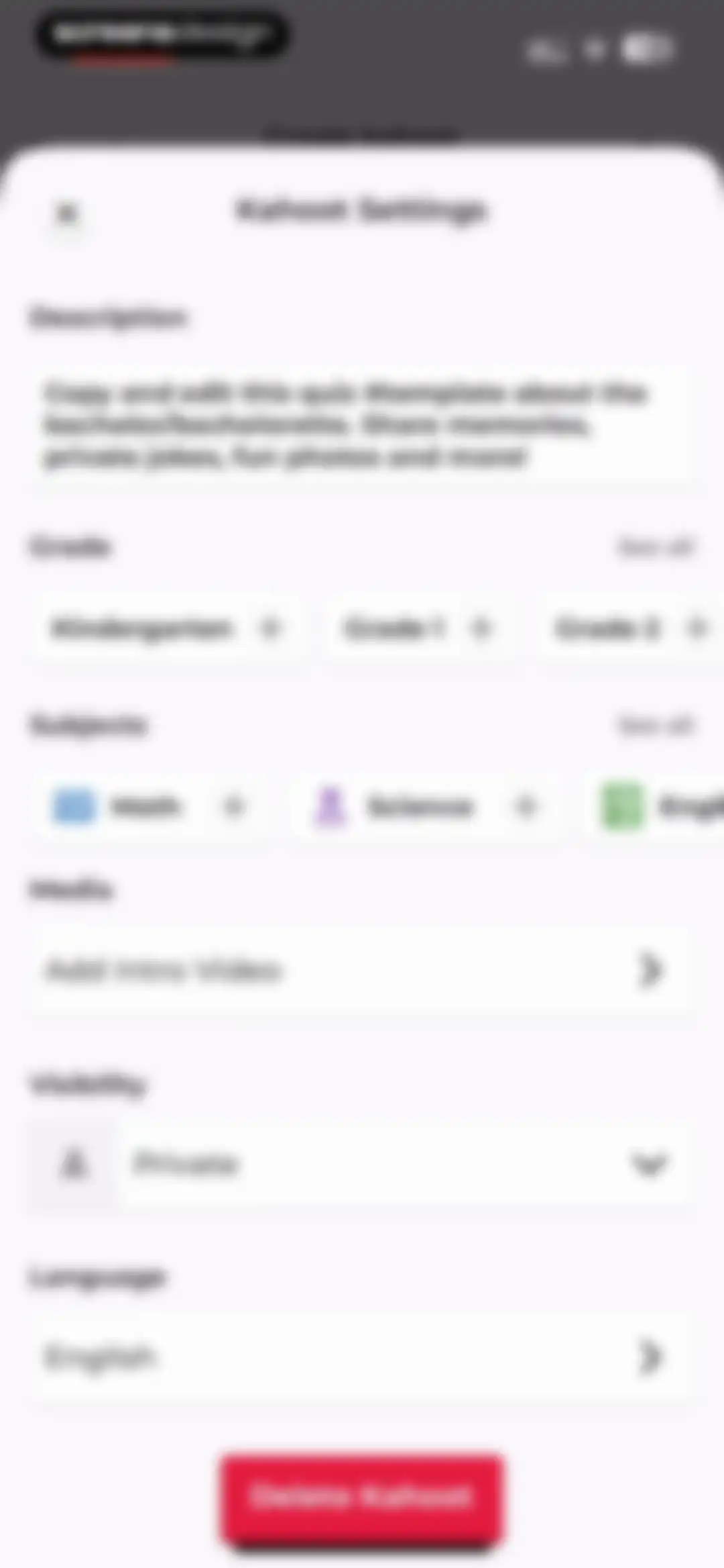 Kahoot! Play & Create Quizzes screen 58