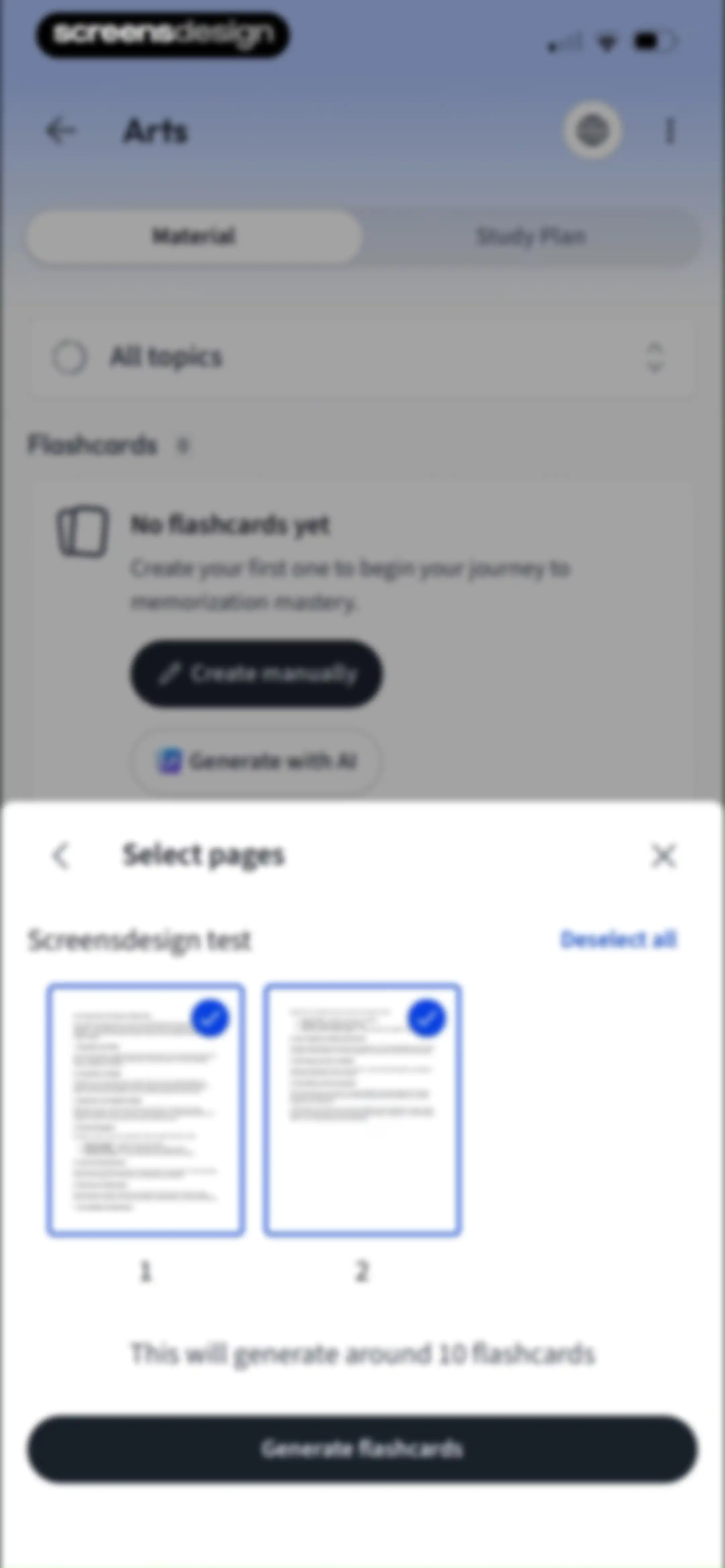 Vaia: AI Flashcards. Study App screen 187