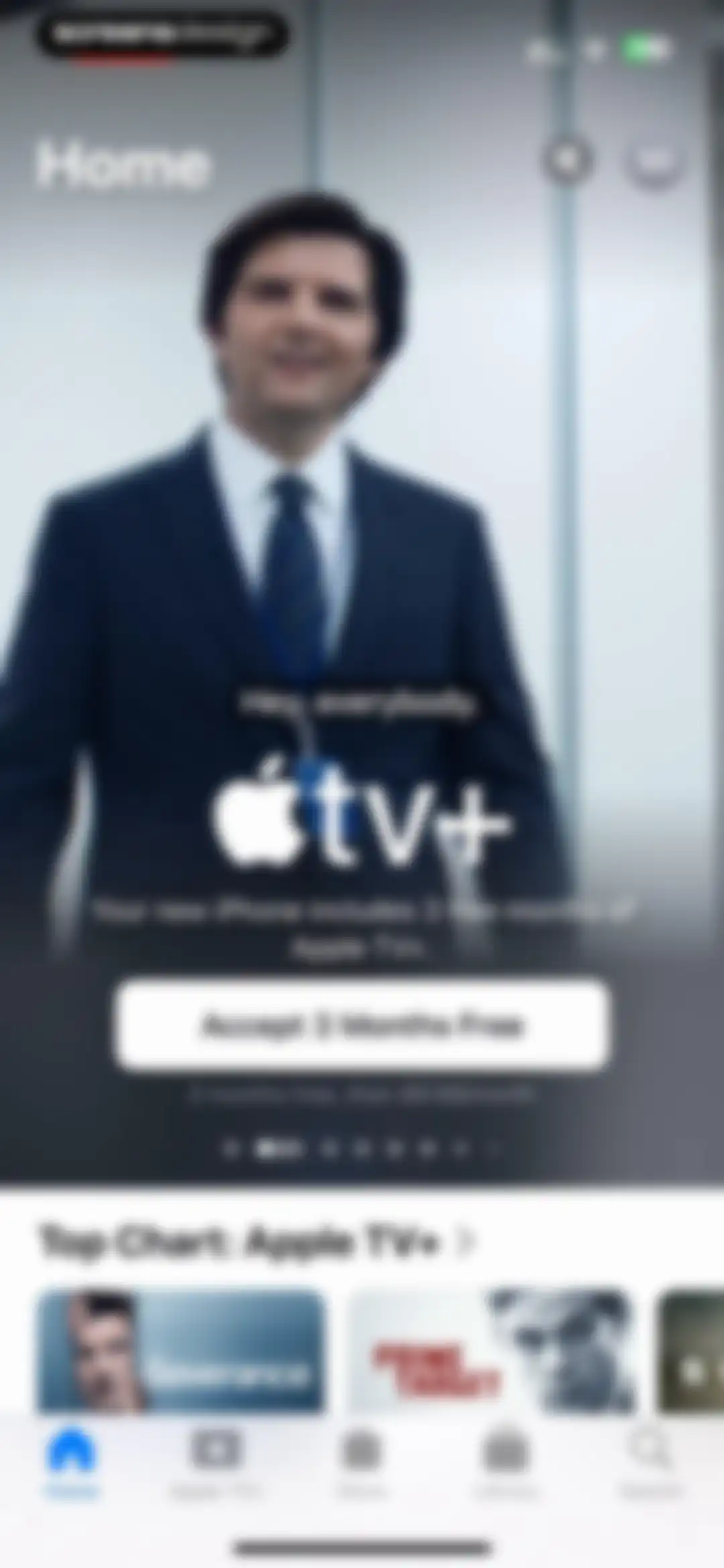 Apple TV screen 3