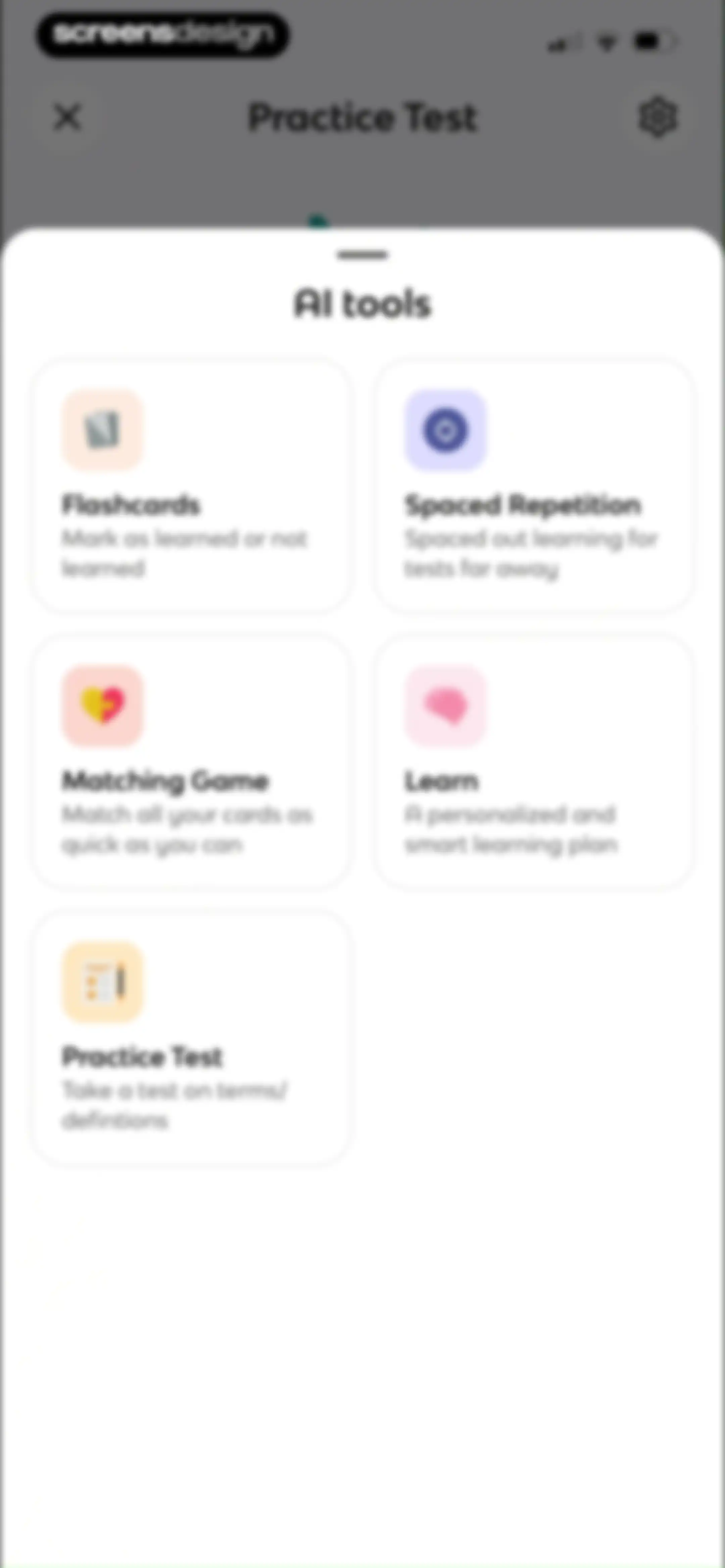Knowt: AI Flashcards & Notes screen 85
