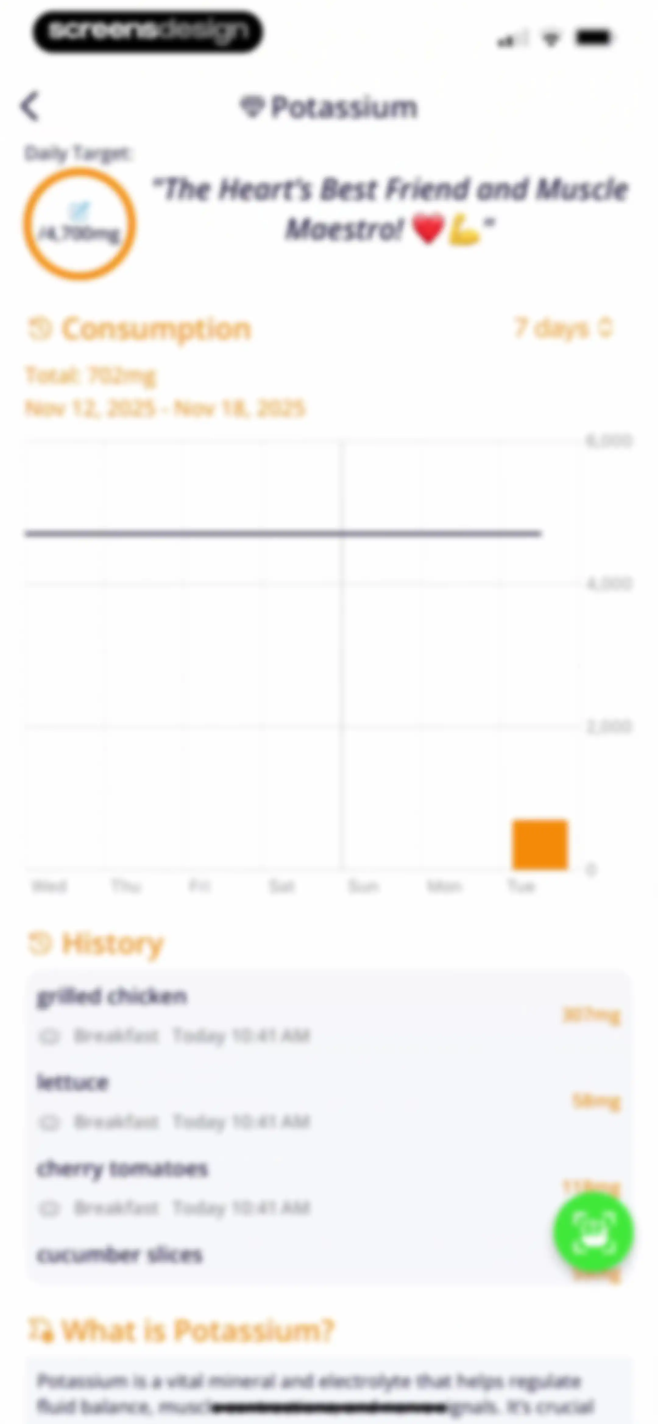 Calorie Tracker・Diet: Food AI screen 76