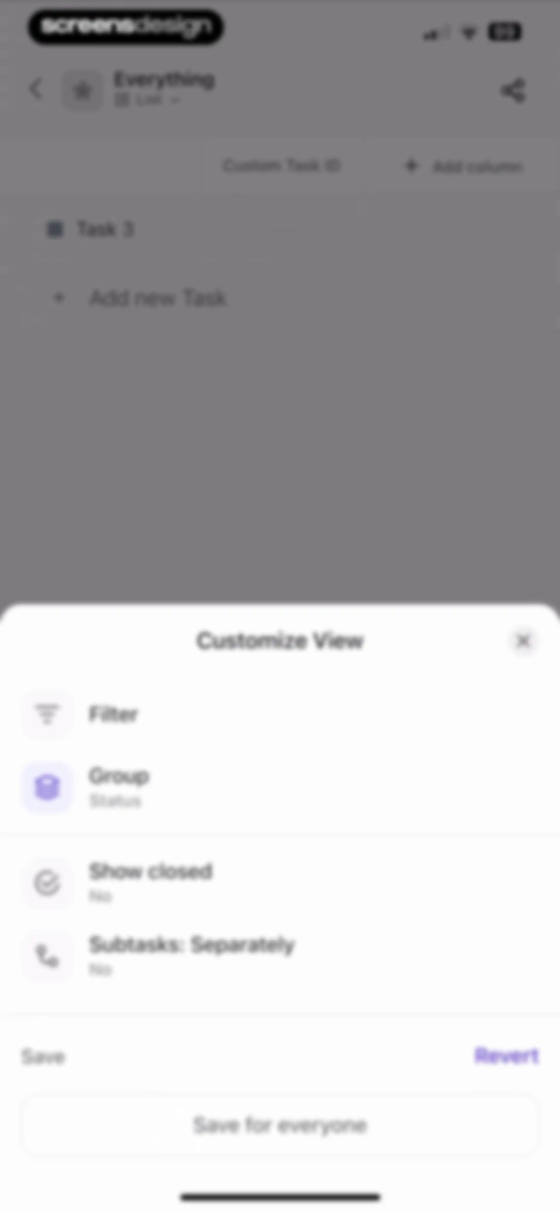 ClickUp: Tasks, Chat, Docs, AI screen 110