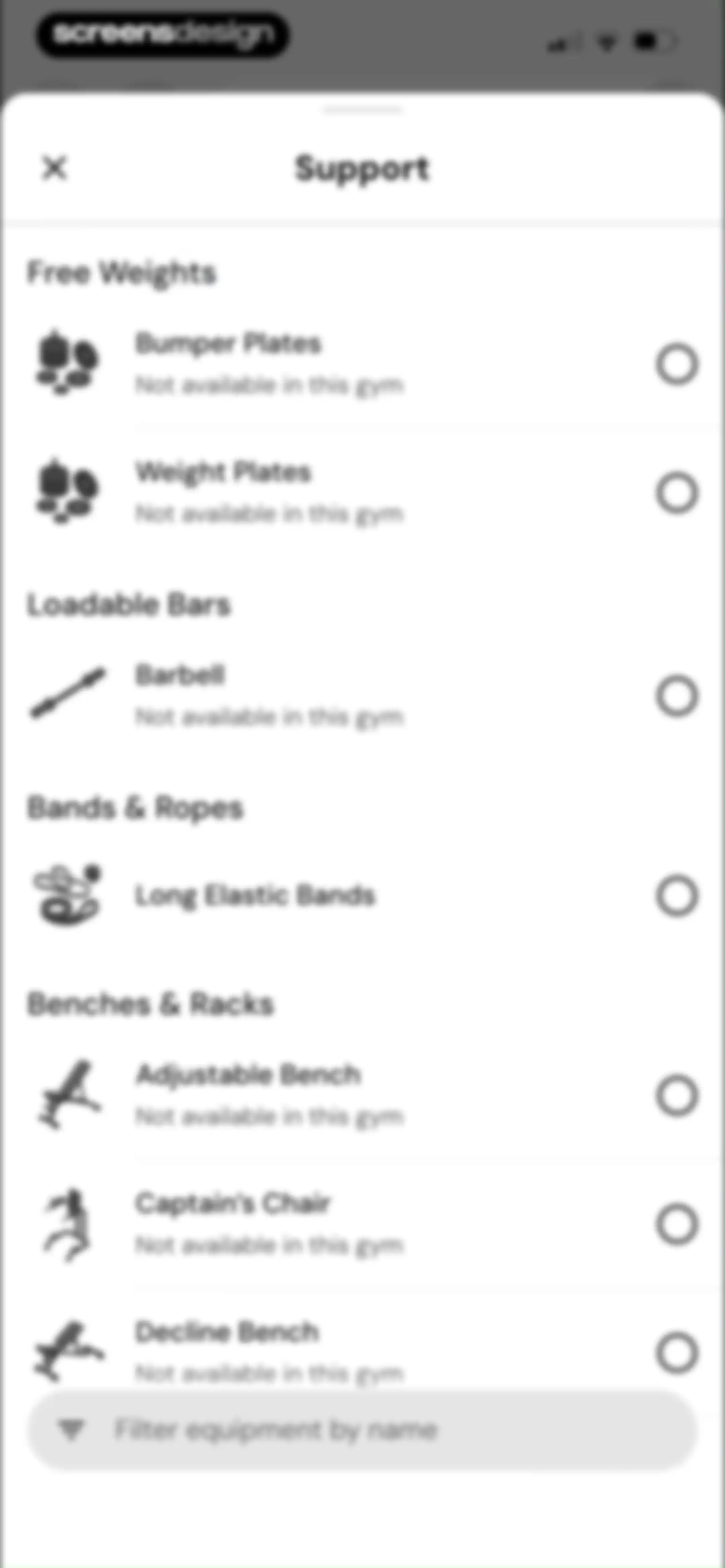 MacroFactor Workouts - Tracker screen 96
