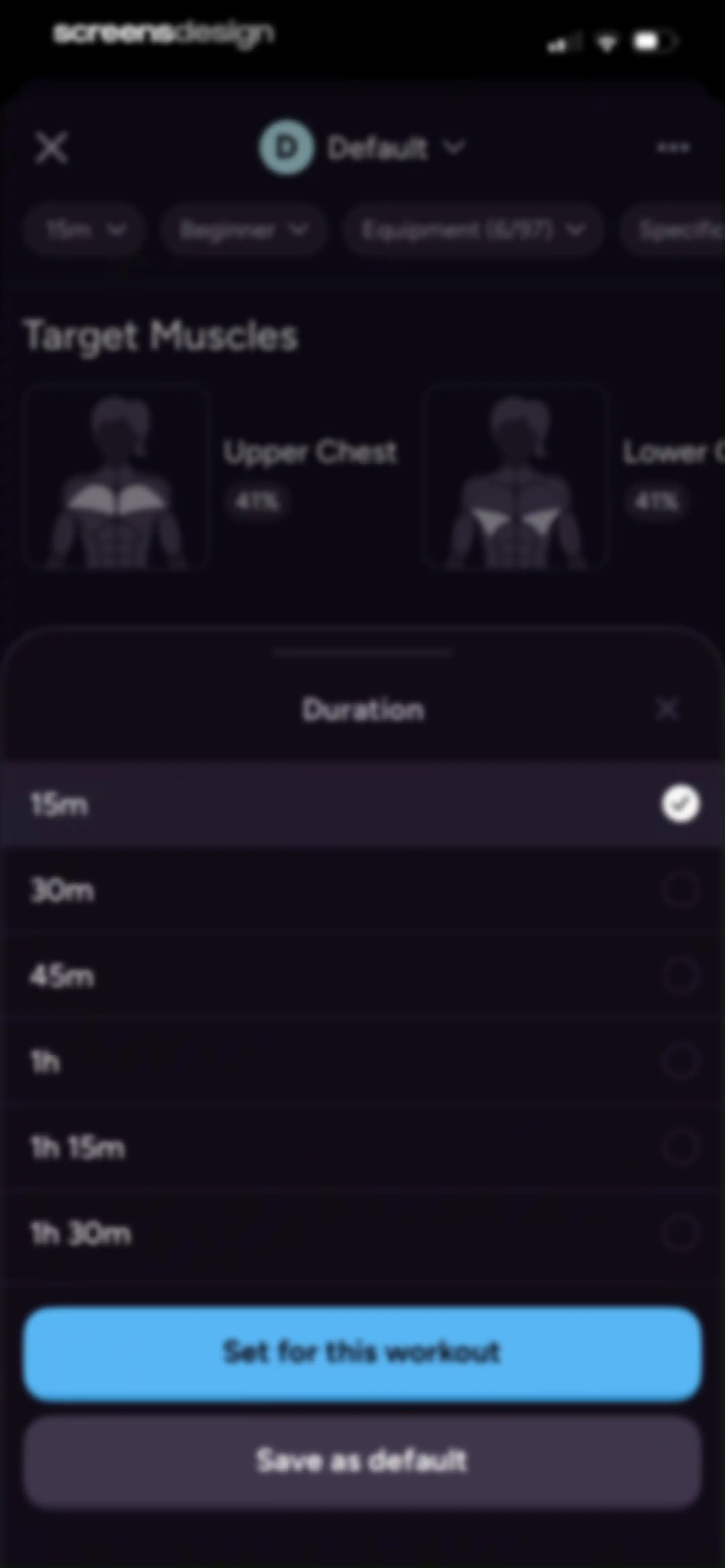 Liftoff - Ranked Gym Workouts screen 156
