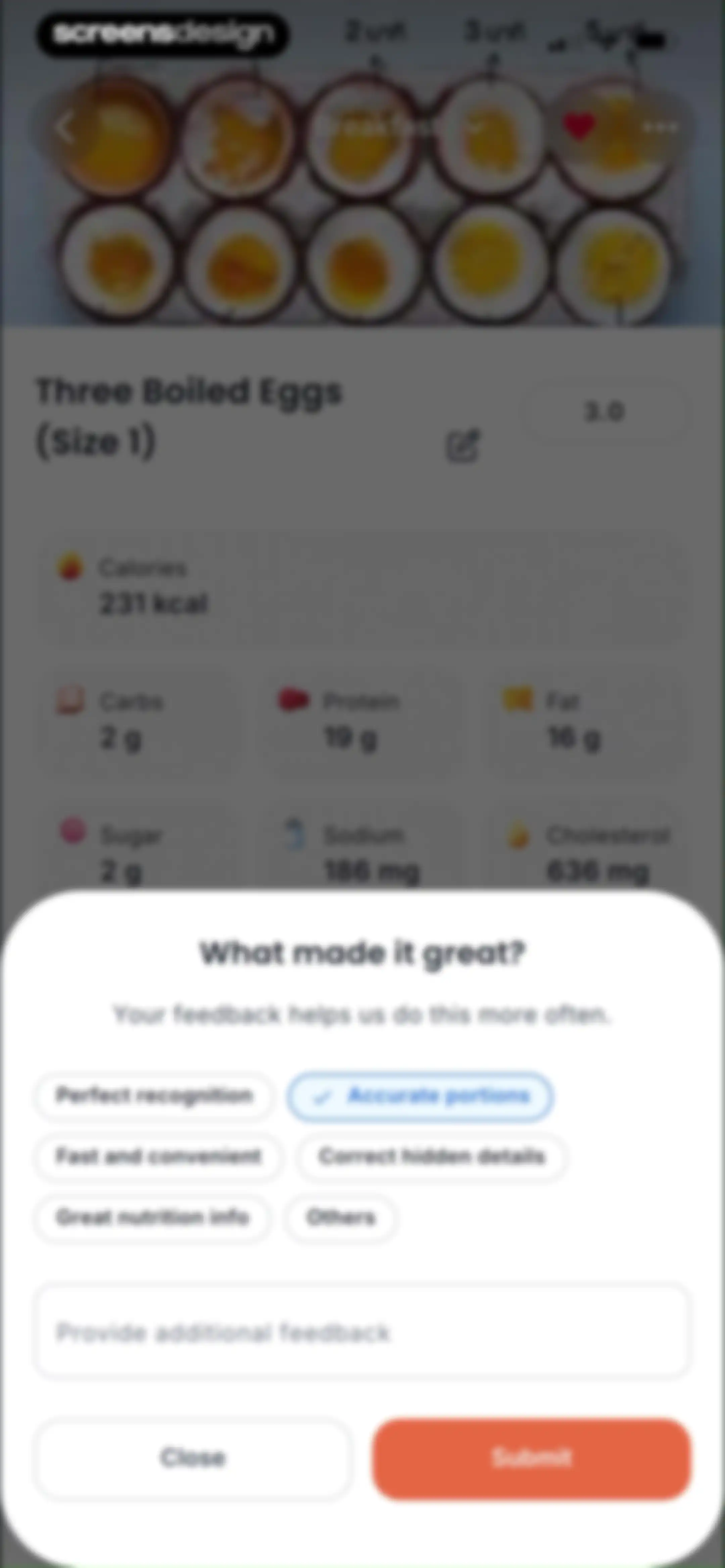 Kalguroo: AI Calorie Tracker screen 110