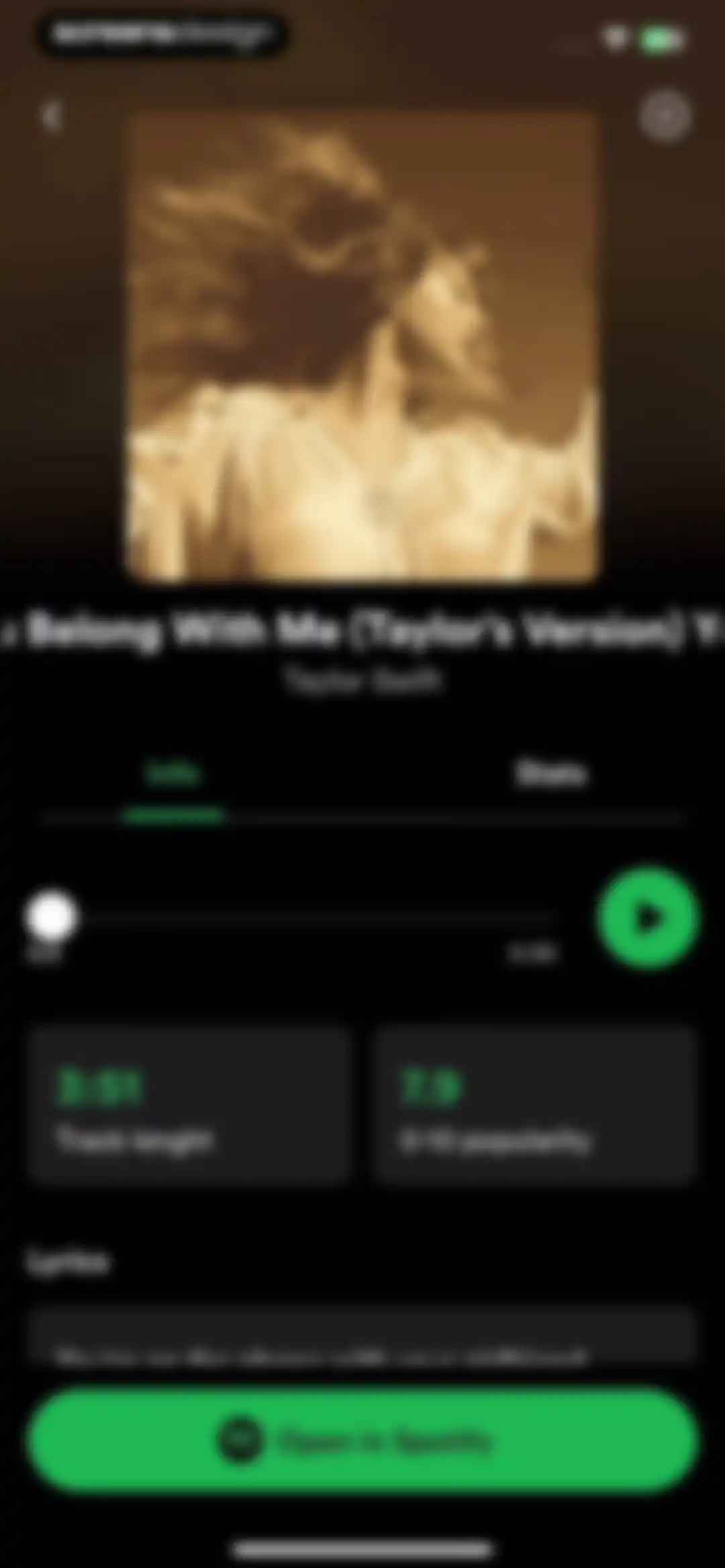 must.fm for Spotify Stats screen 43