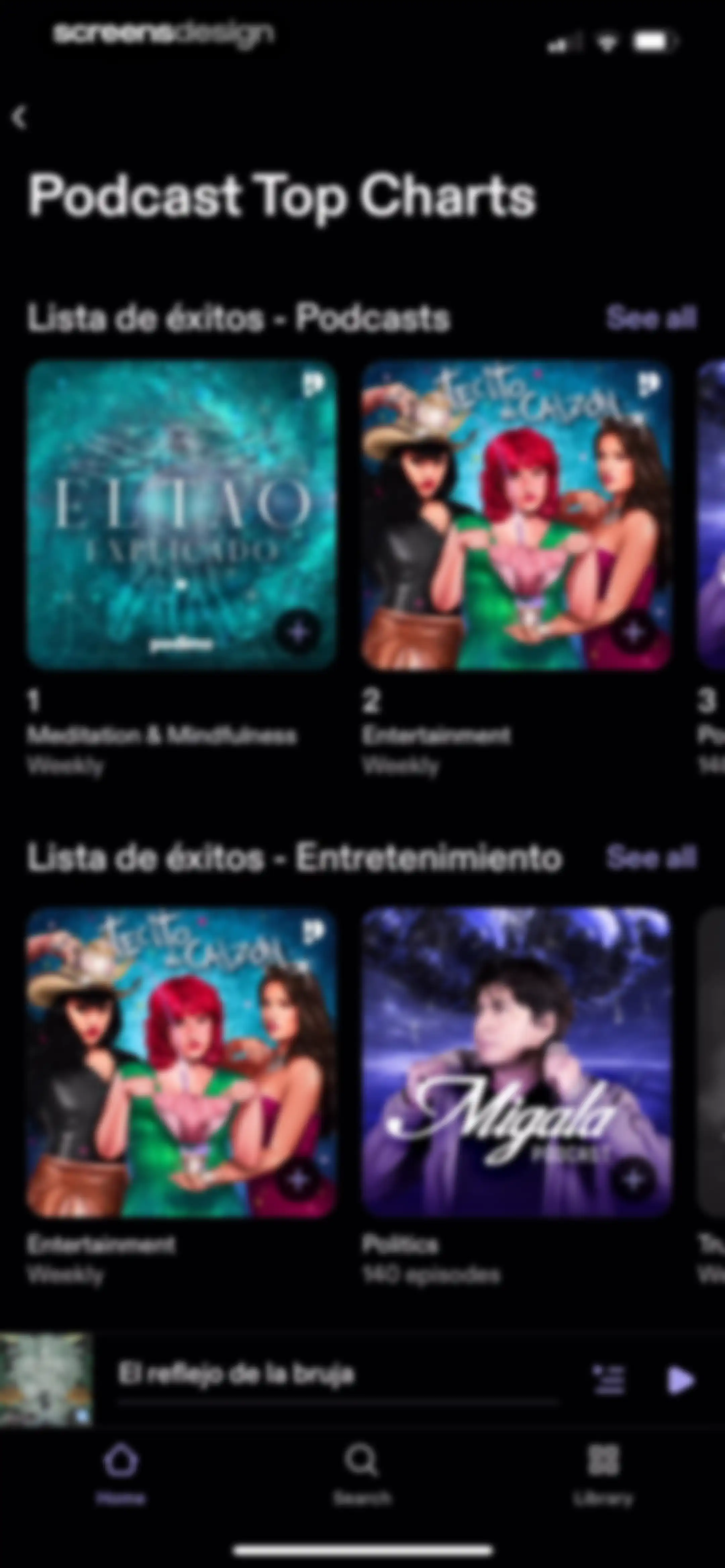 Podimo: Podcasts & audiobooks screen 41