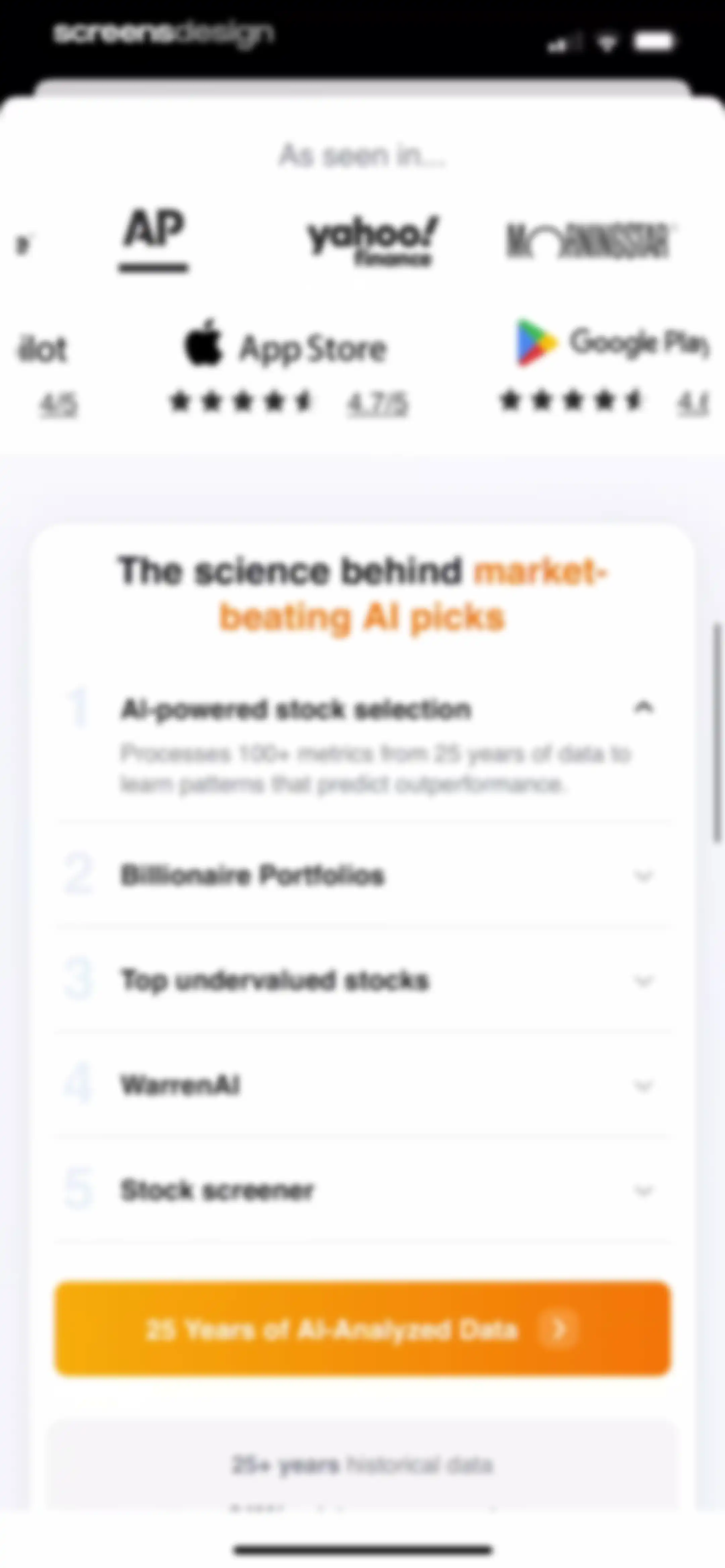 Investing.com: Stock Market screen 92