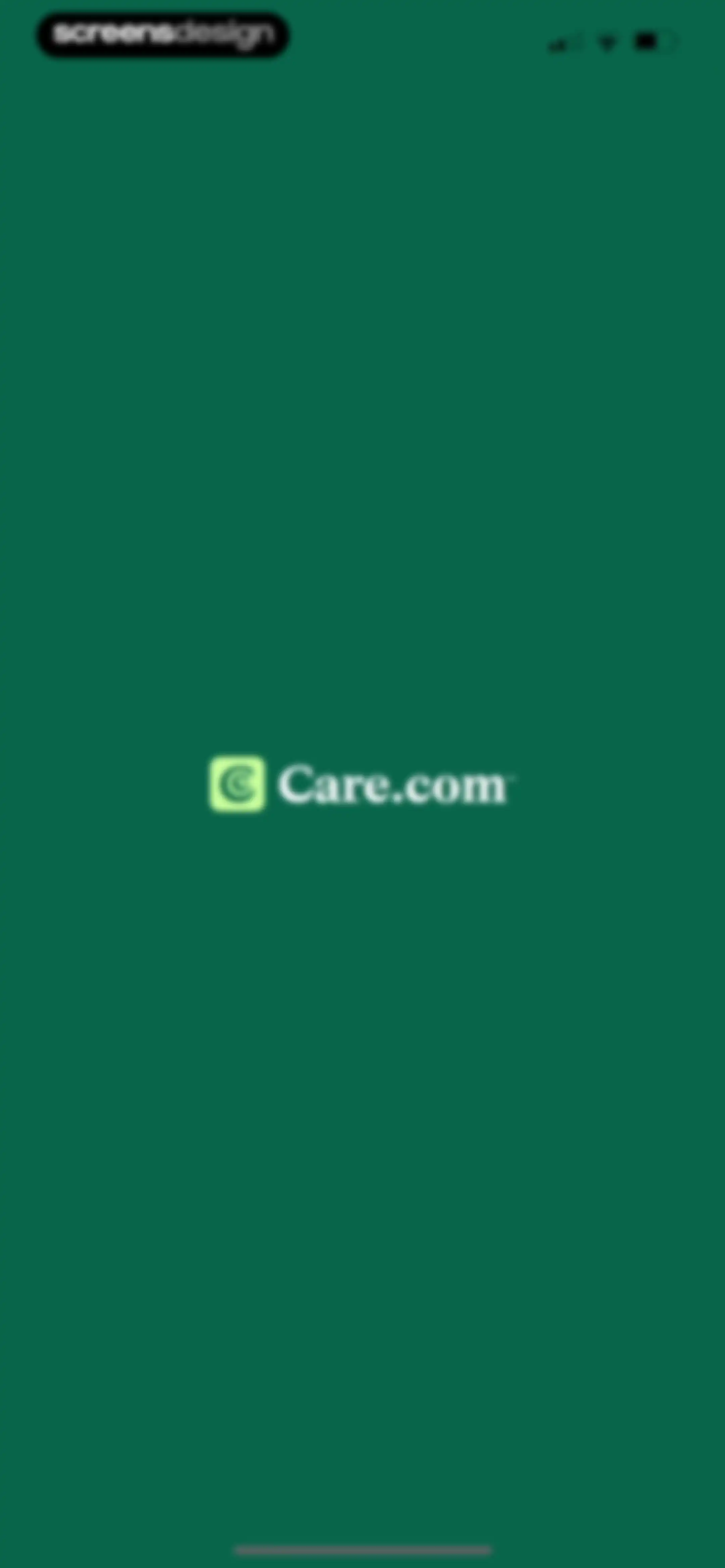 Care.com: Hire Caregivers screen 1