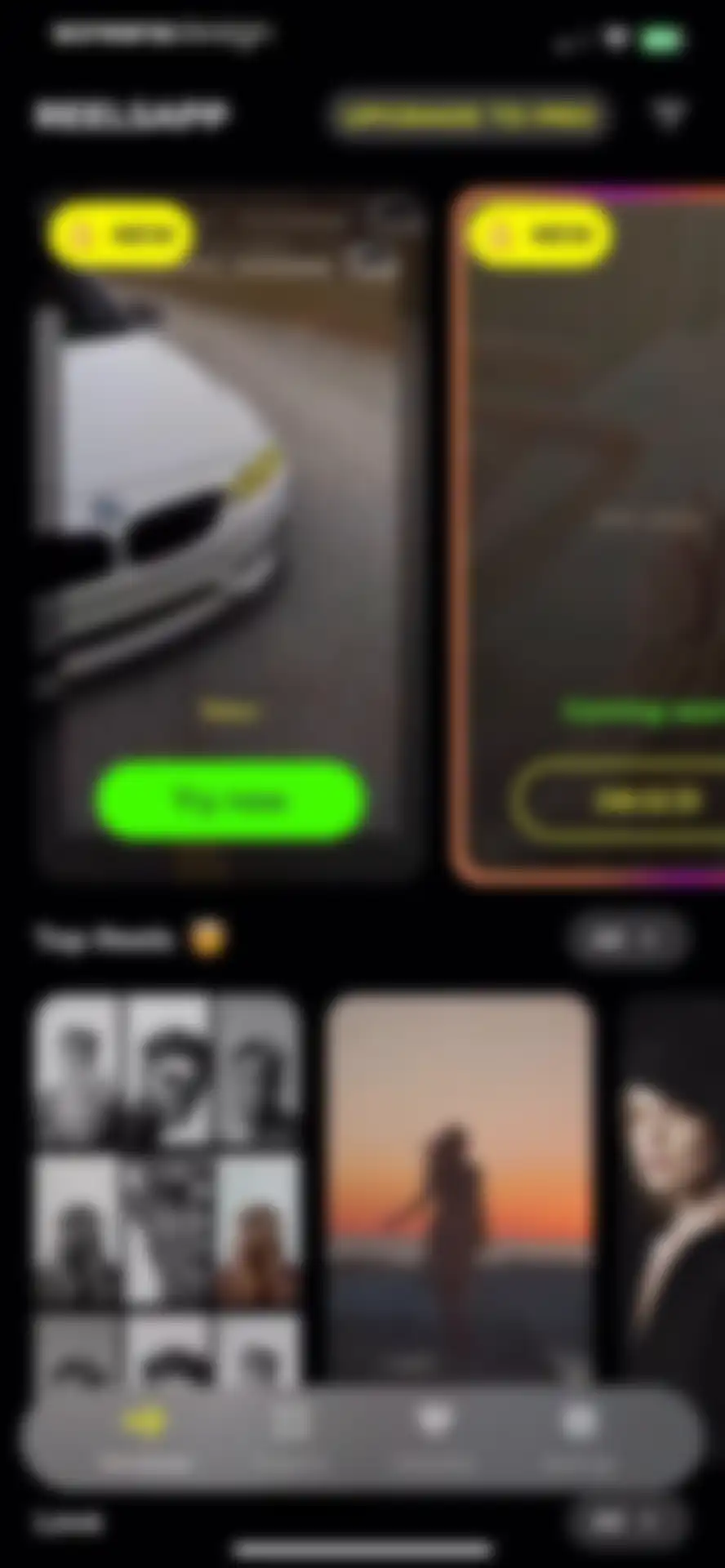 Reelsapp: reel & video editor screen 3