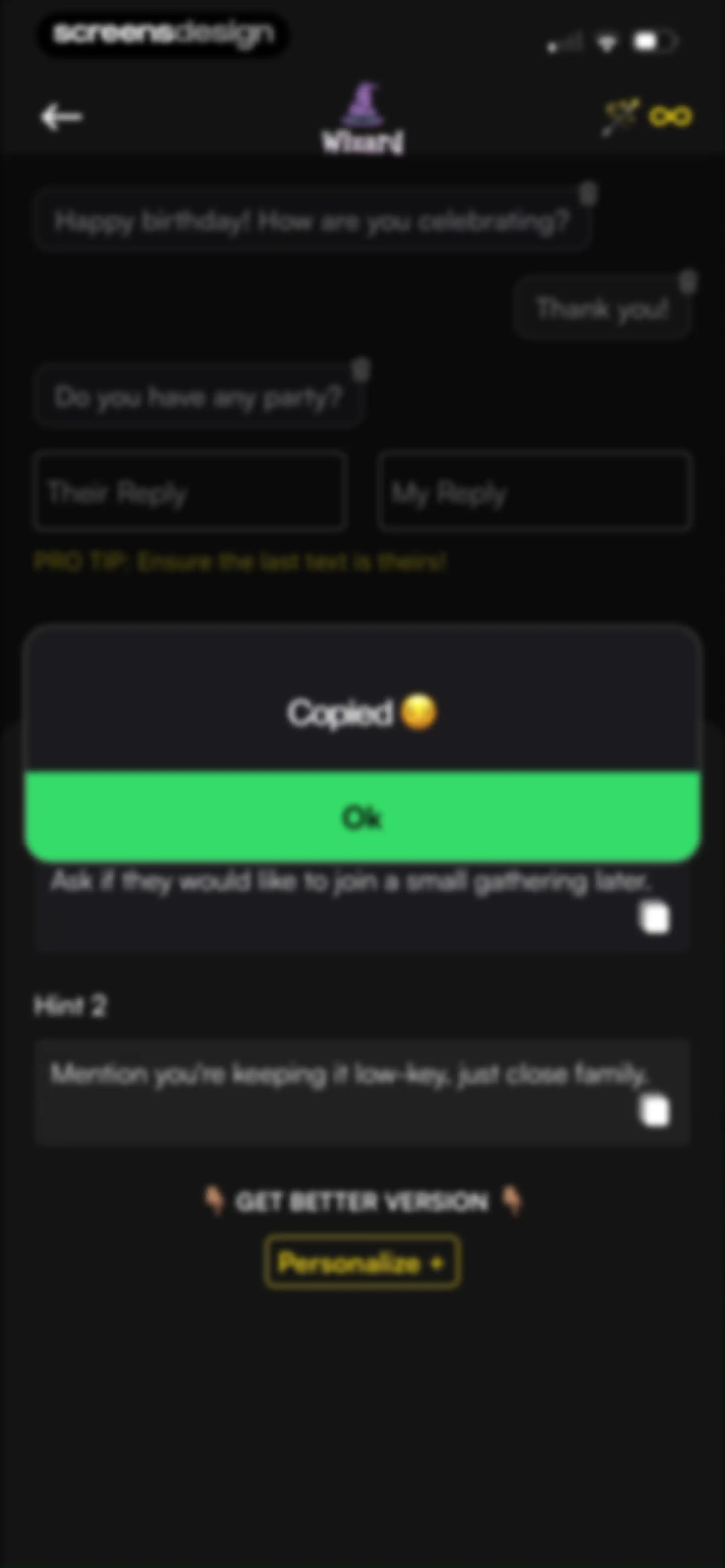 Social Wizard - up ur game screen 26