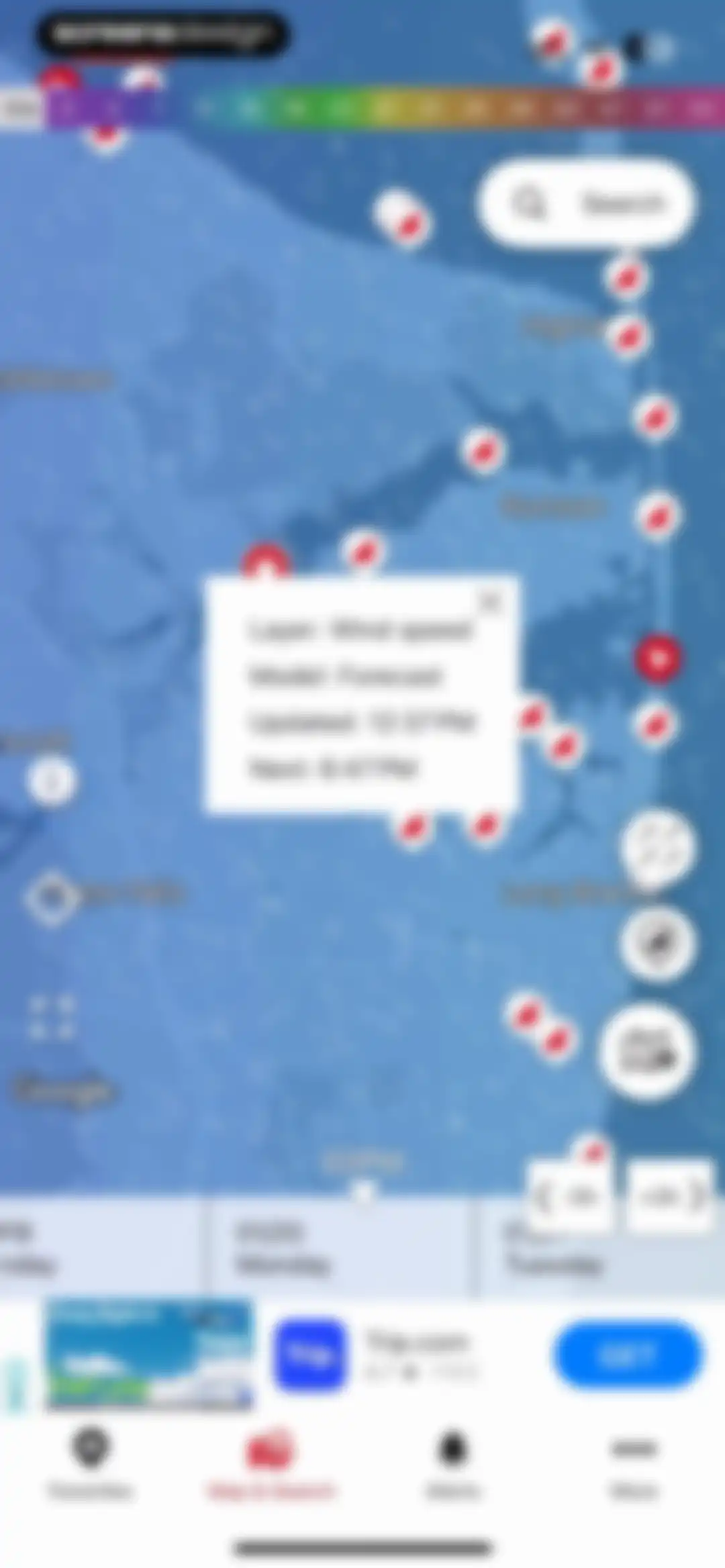 Windfinder: Wind & Weather map screen 27