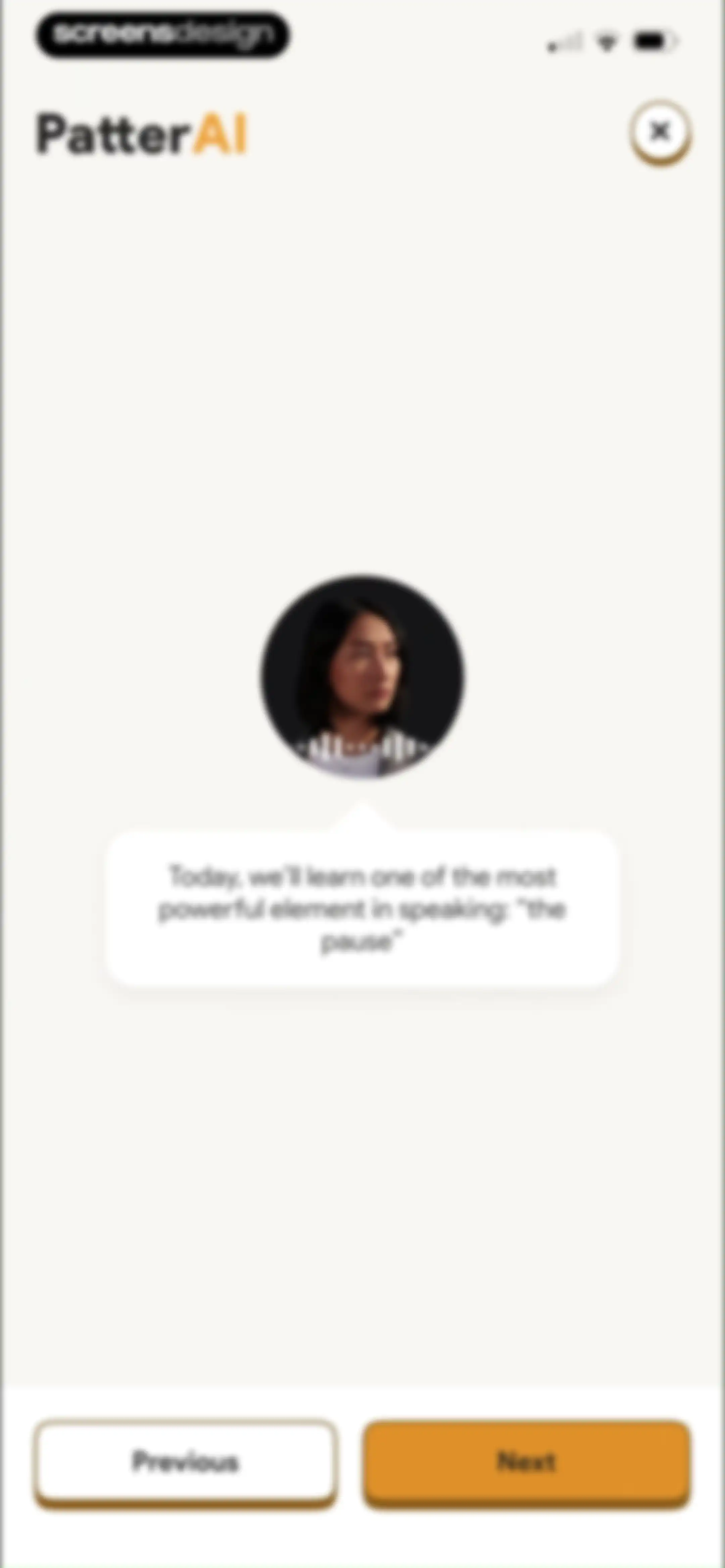 PatterAI: Communication Skills screen 61