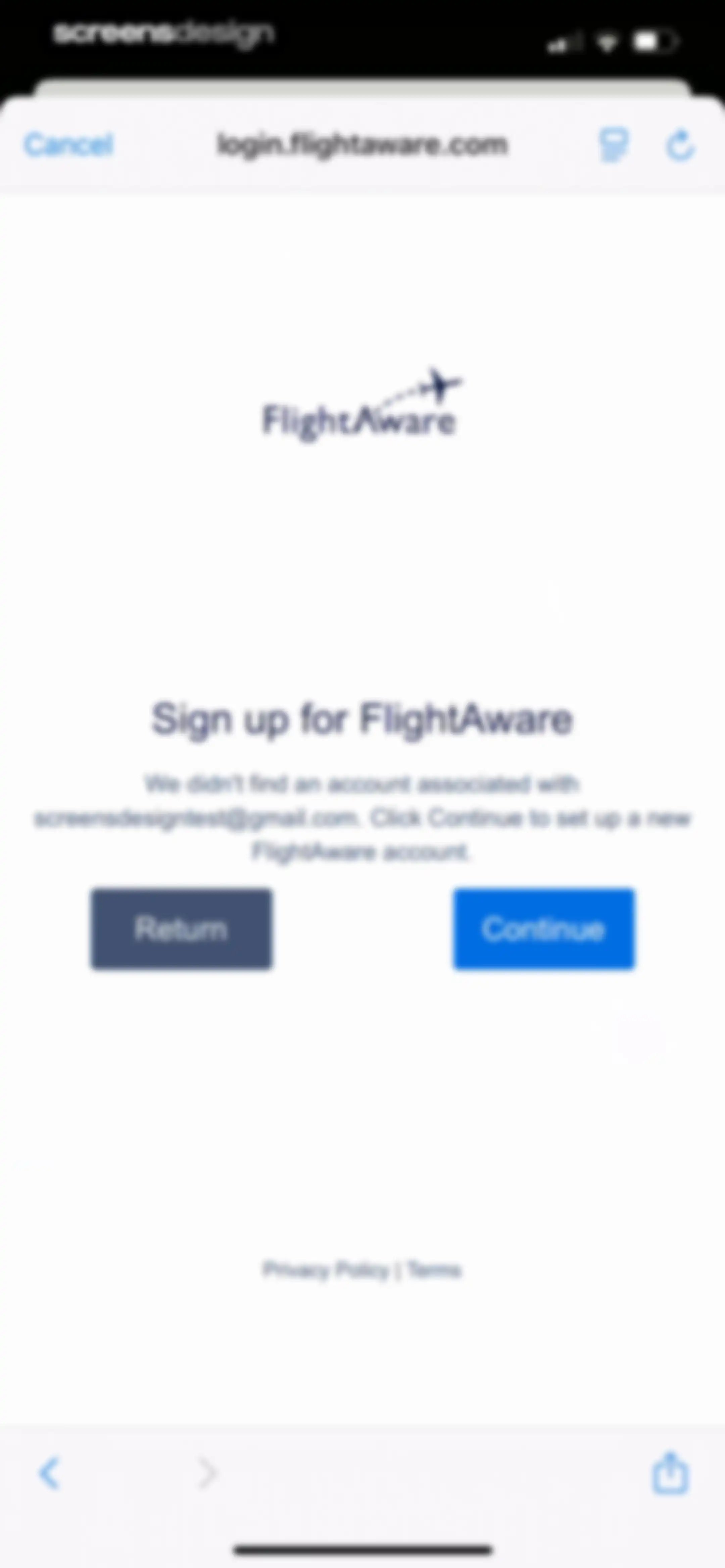 FlightAware Flight Tracker screen 9