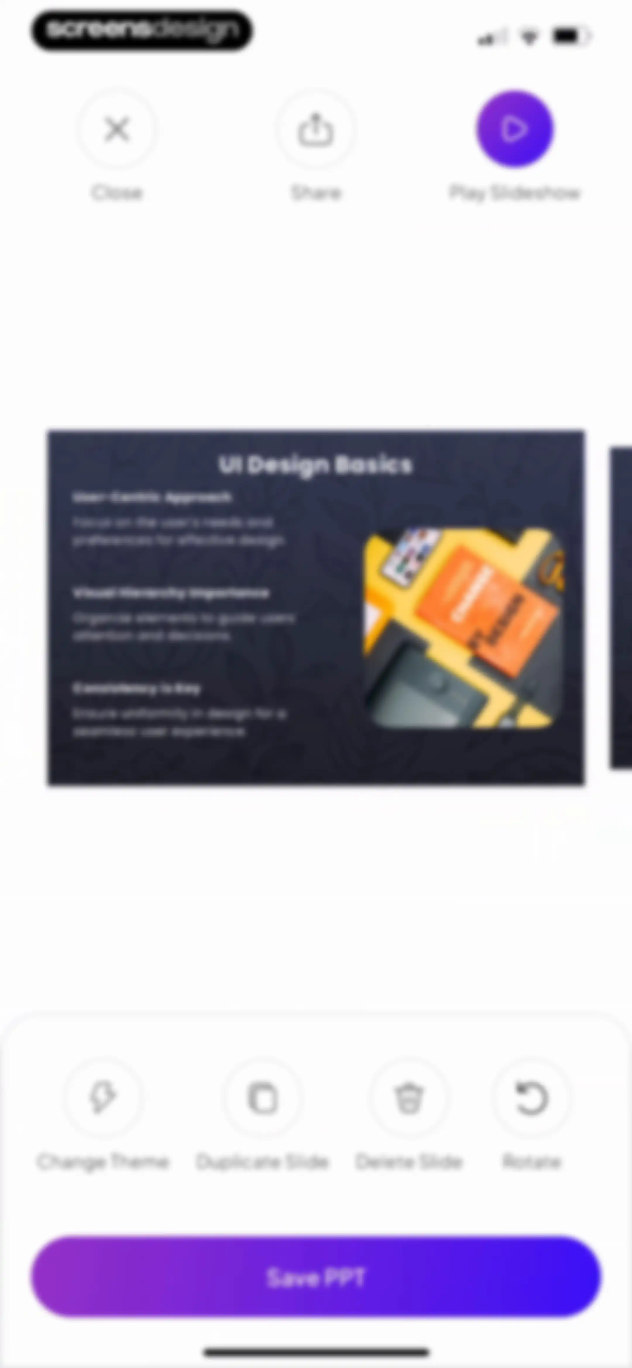 PPT AI: Presentation Maker App screen 44