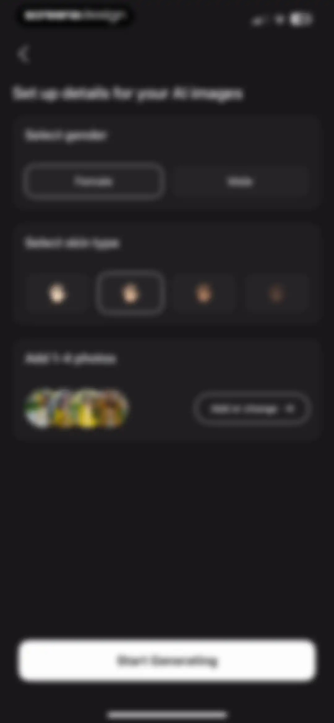 Cosmo: AI Editor, Hair Filters screen 55