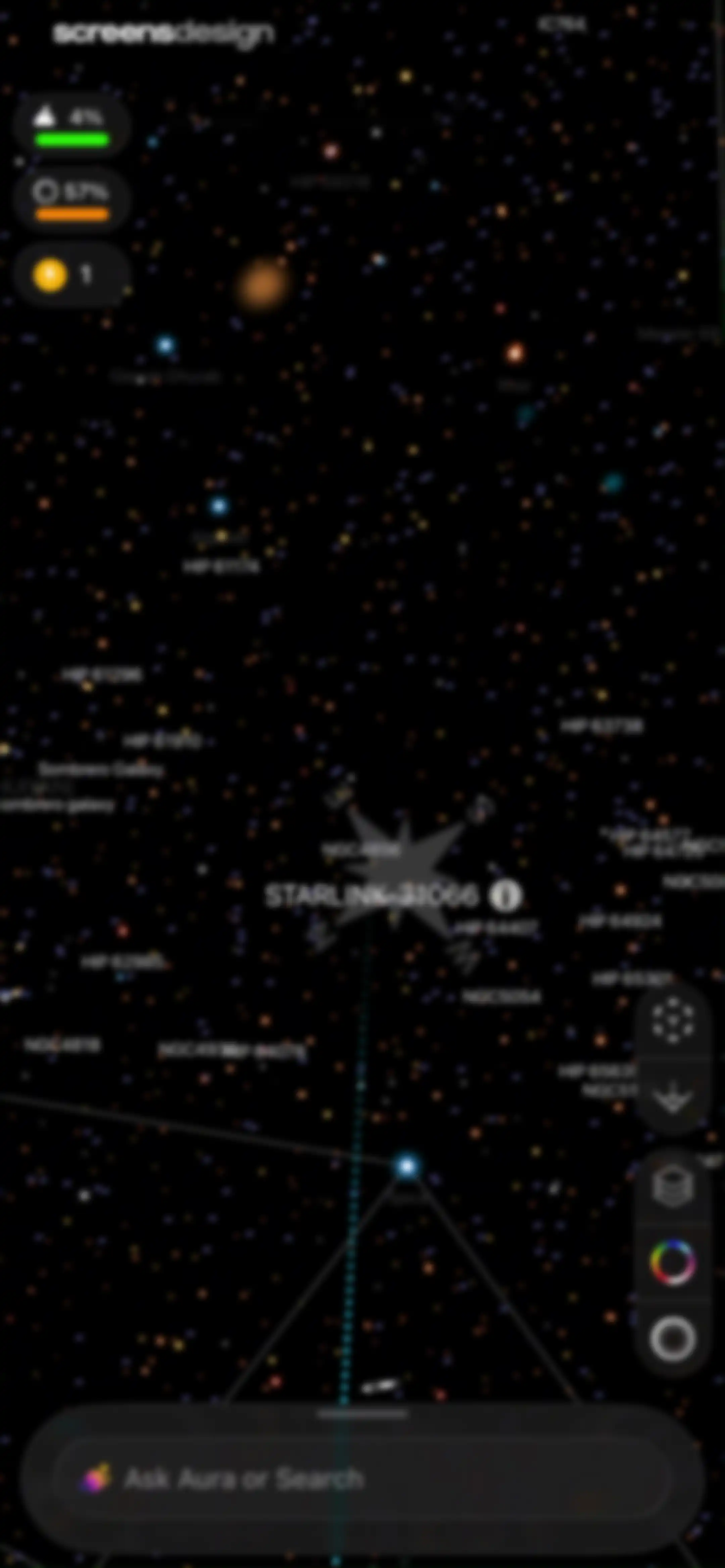 Night Sky screen 16