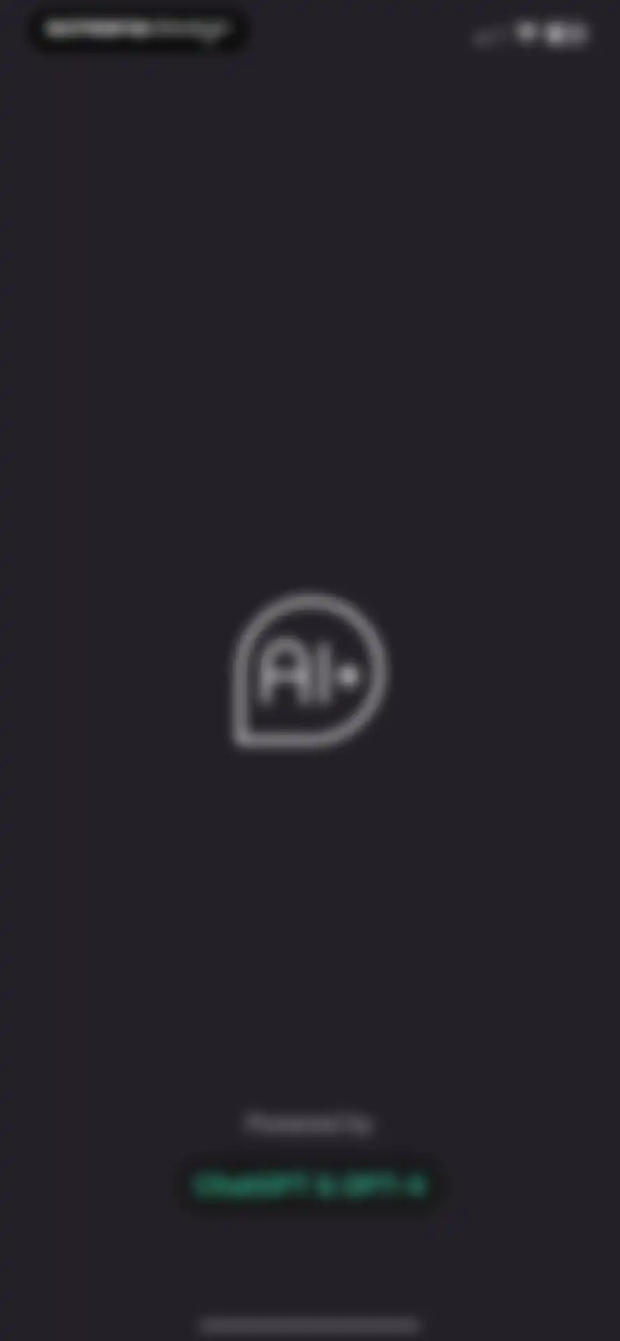 AI+ Chat & Al Video Generator screen 1