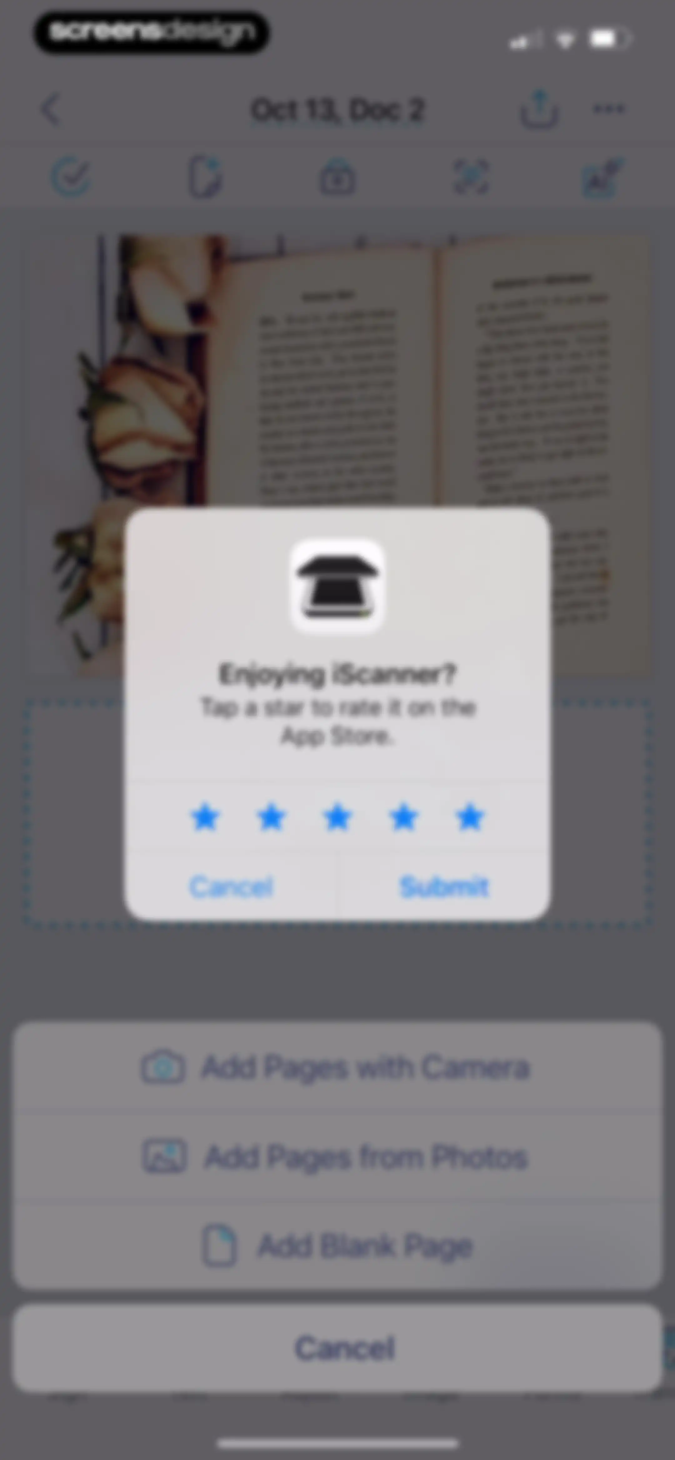 iScanner: PDF Document Scanner screen 59