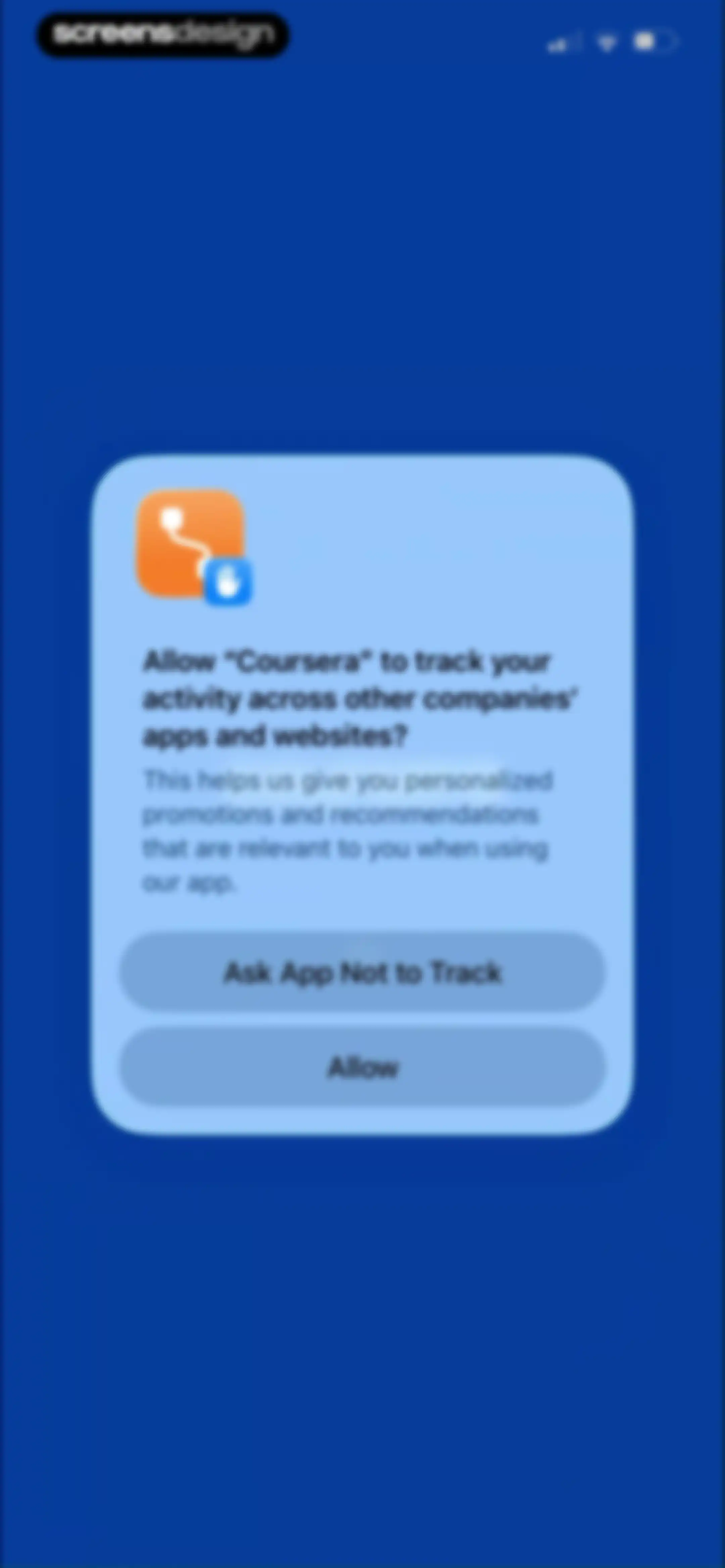 Coursera: Grow your career screen 2