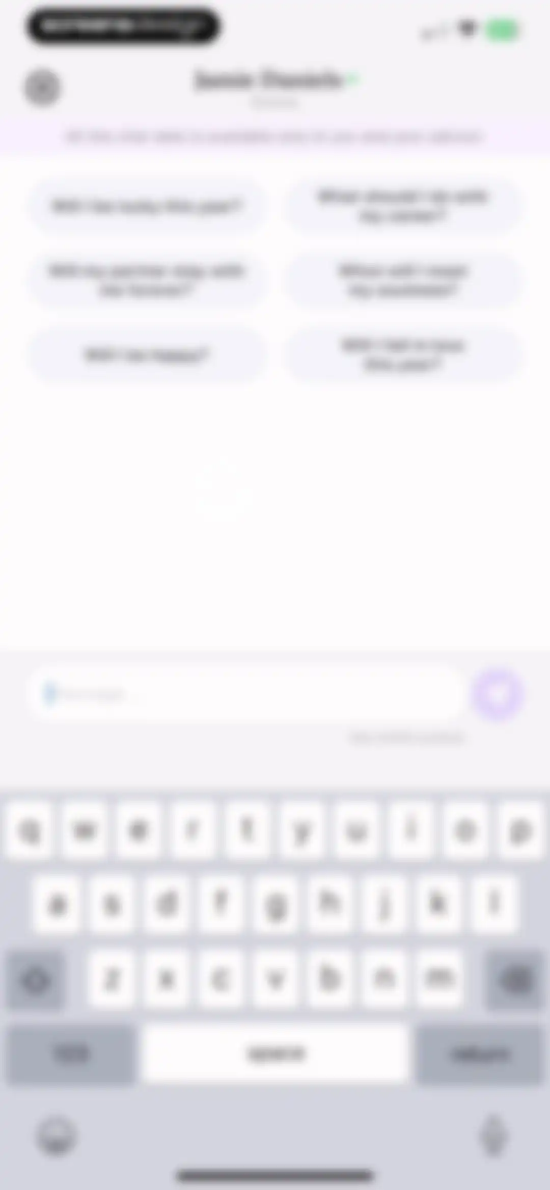 Serene: Talk to Astrologer screen 29