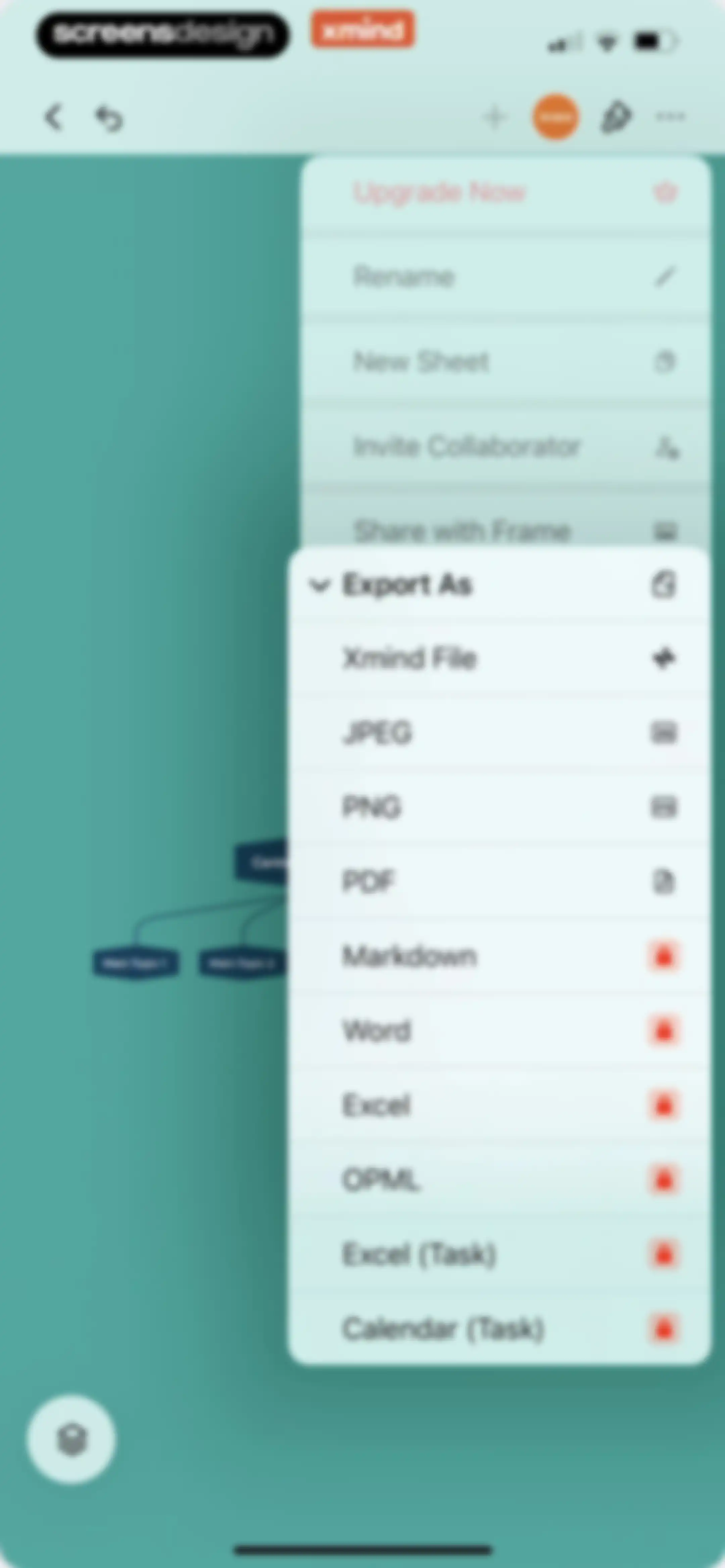 Xmind: AI Mind Map, Brainstorm screen 75