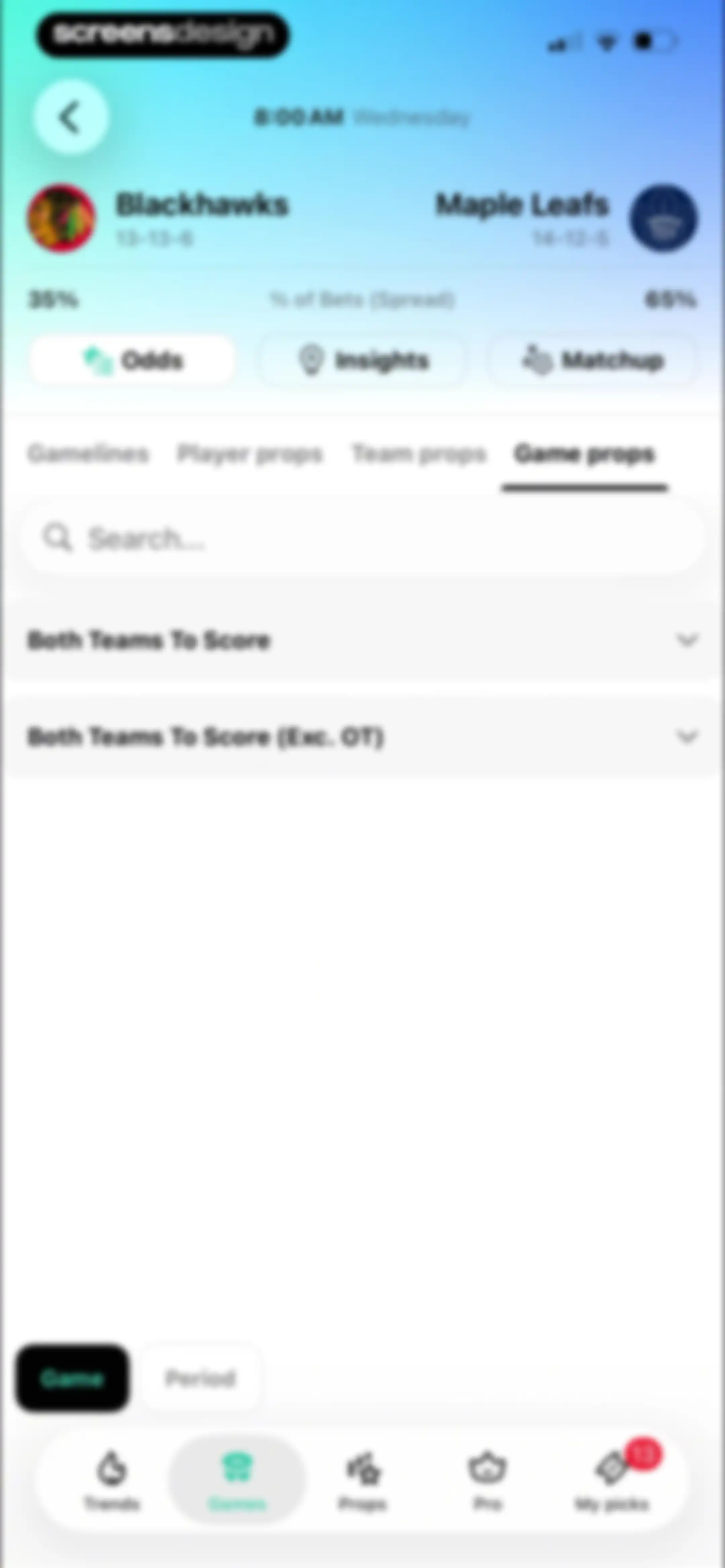 Outlier: Smart Sports Betting screen 65