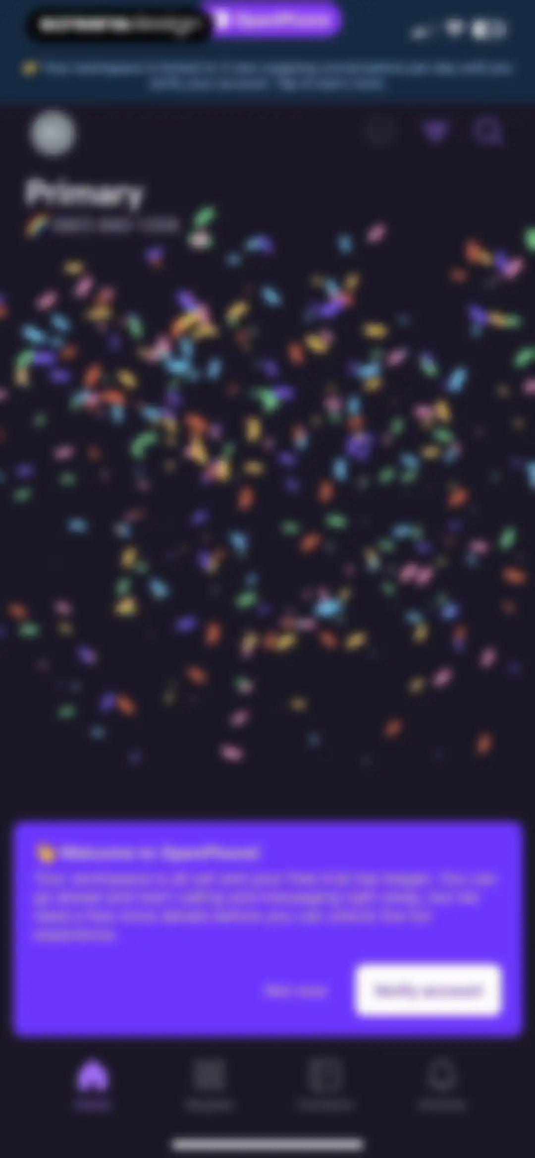 Quo (formerly OpenPhone) screen 17