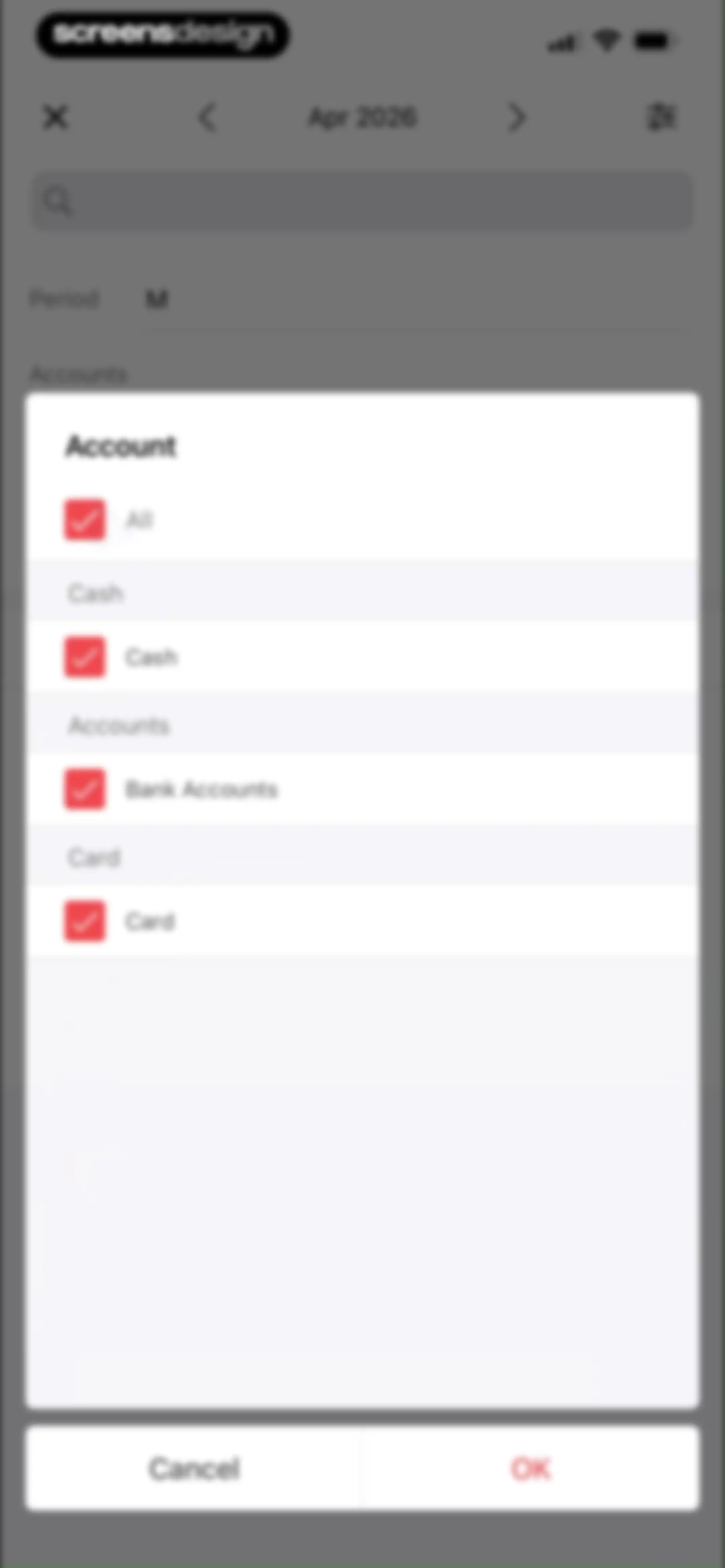 Money Manager Expense & Budget screen 50