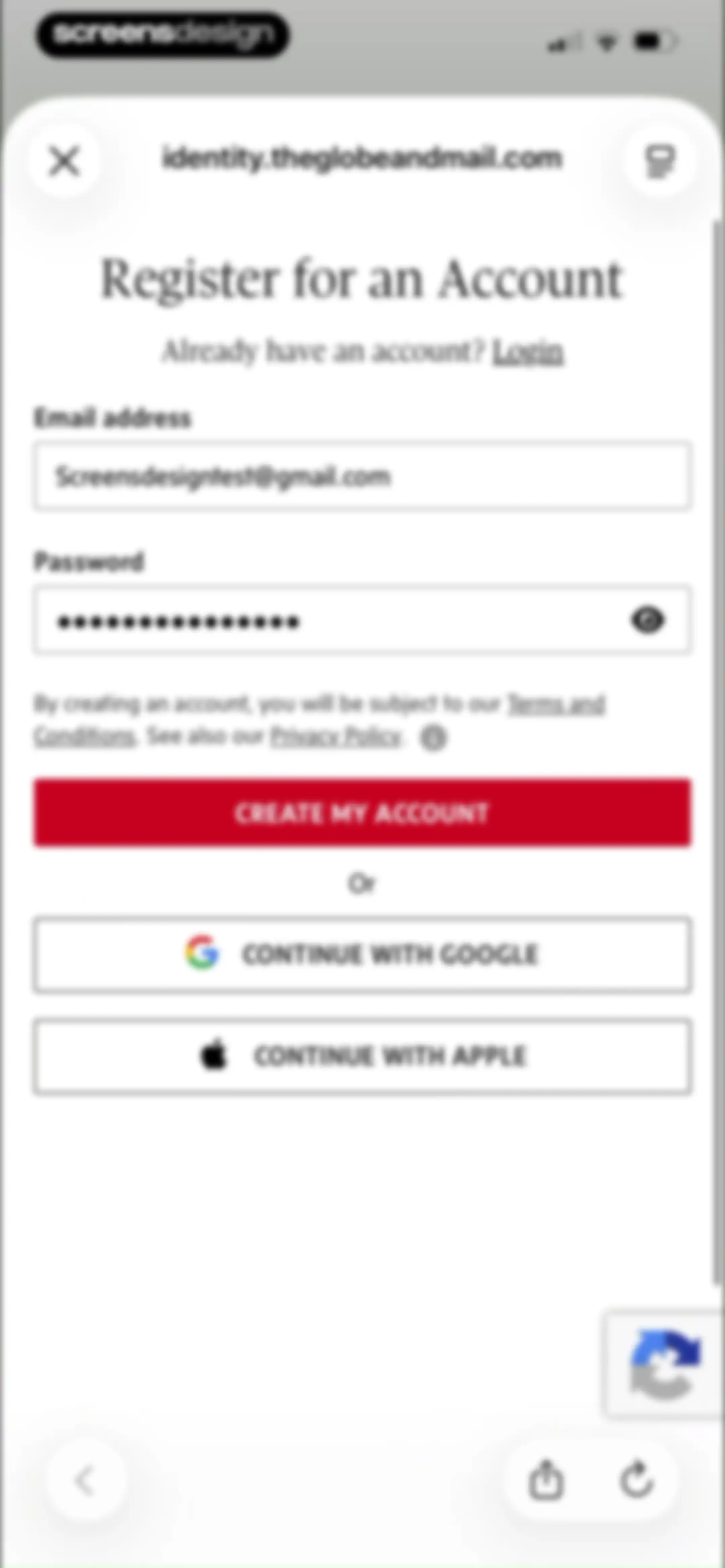 The Globe and Mail screen 12