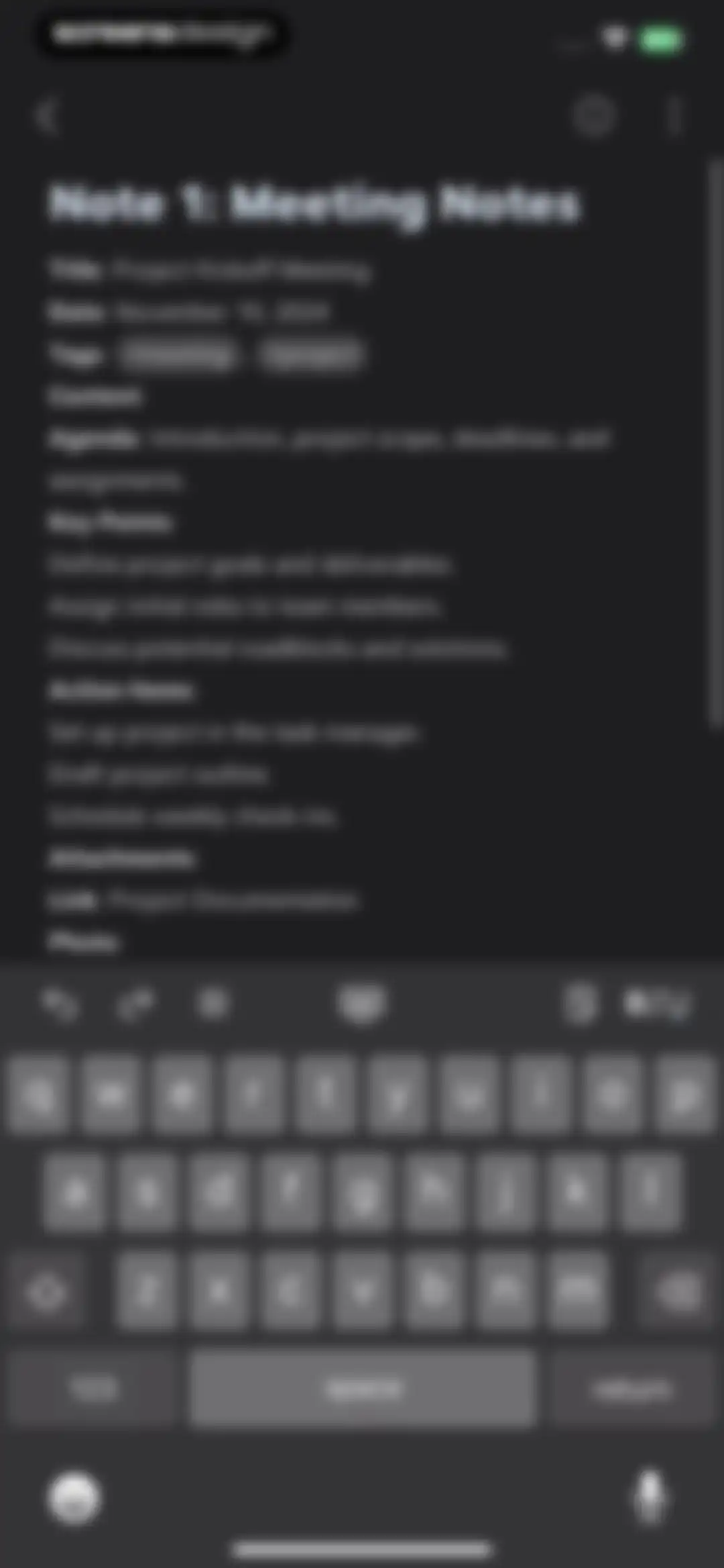 Bear - Markdown Notes screen 7