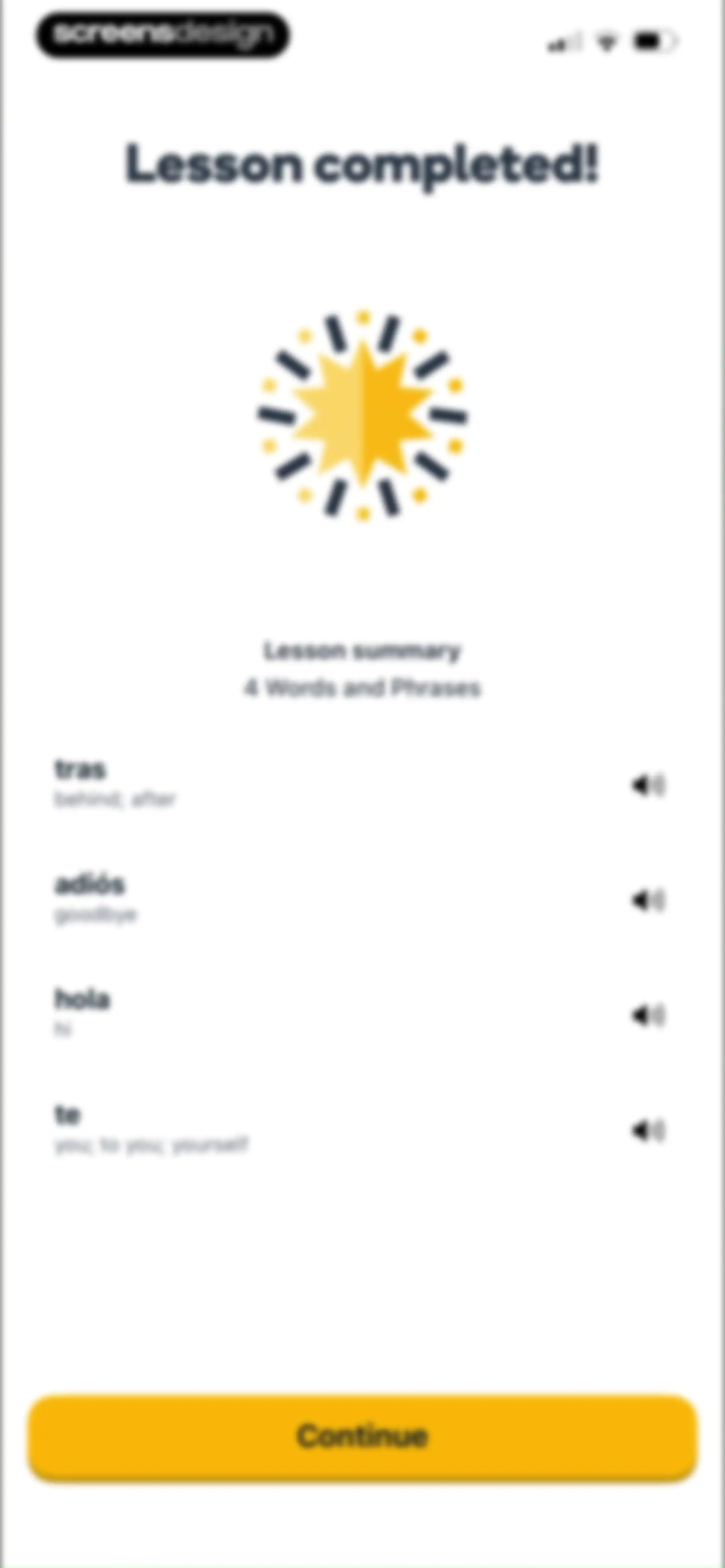 Memrise Easy Language Learning screen 33