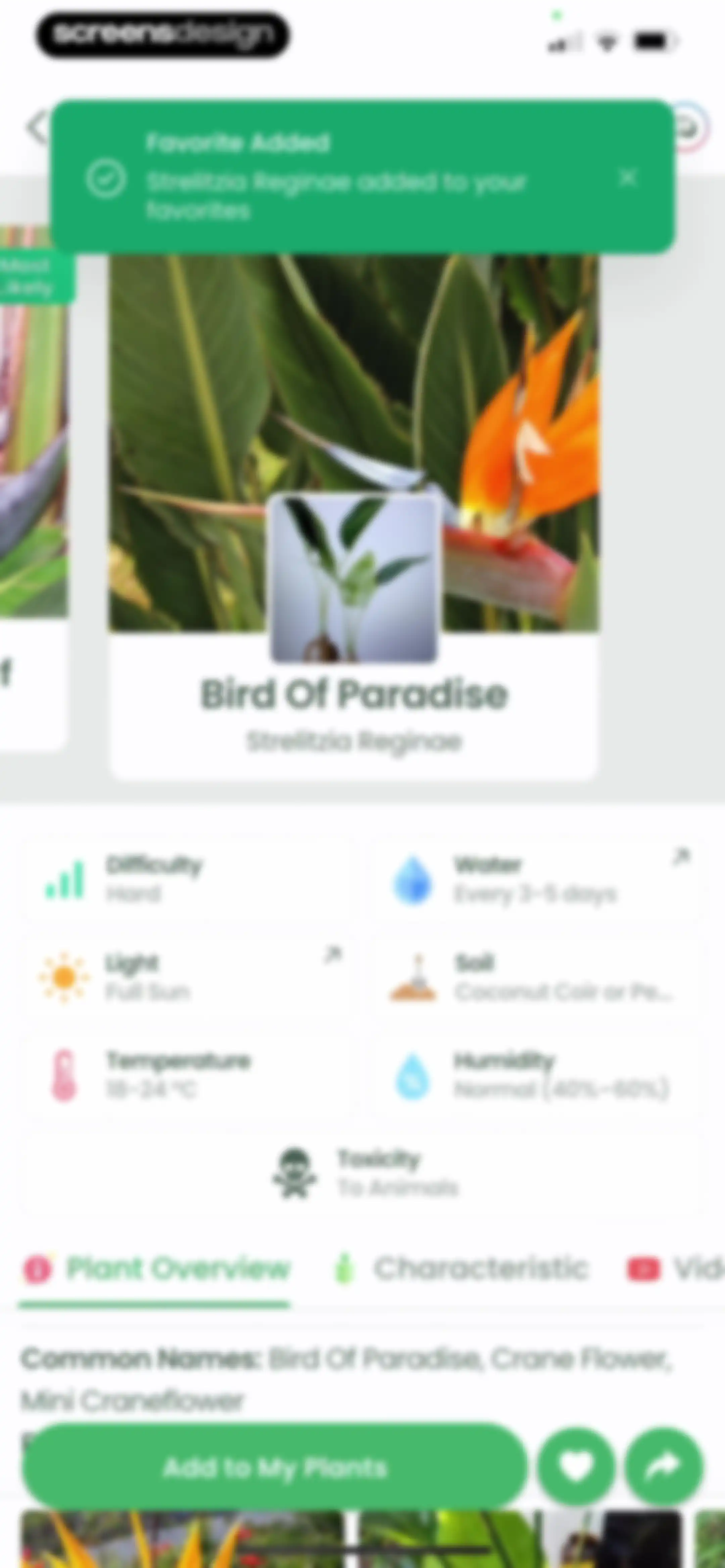 Plant Identifier: Plantiary screen 64