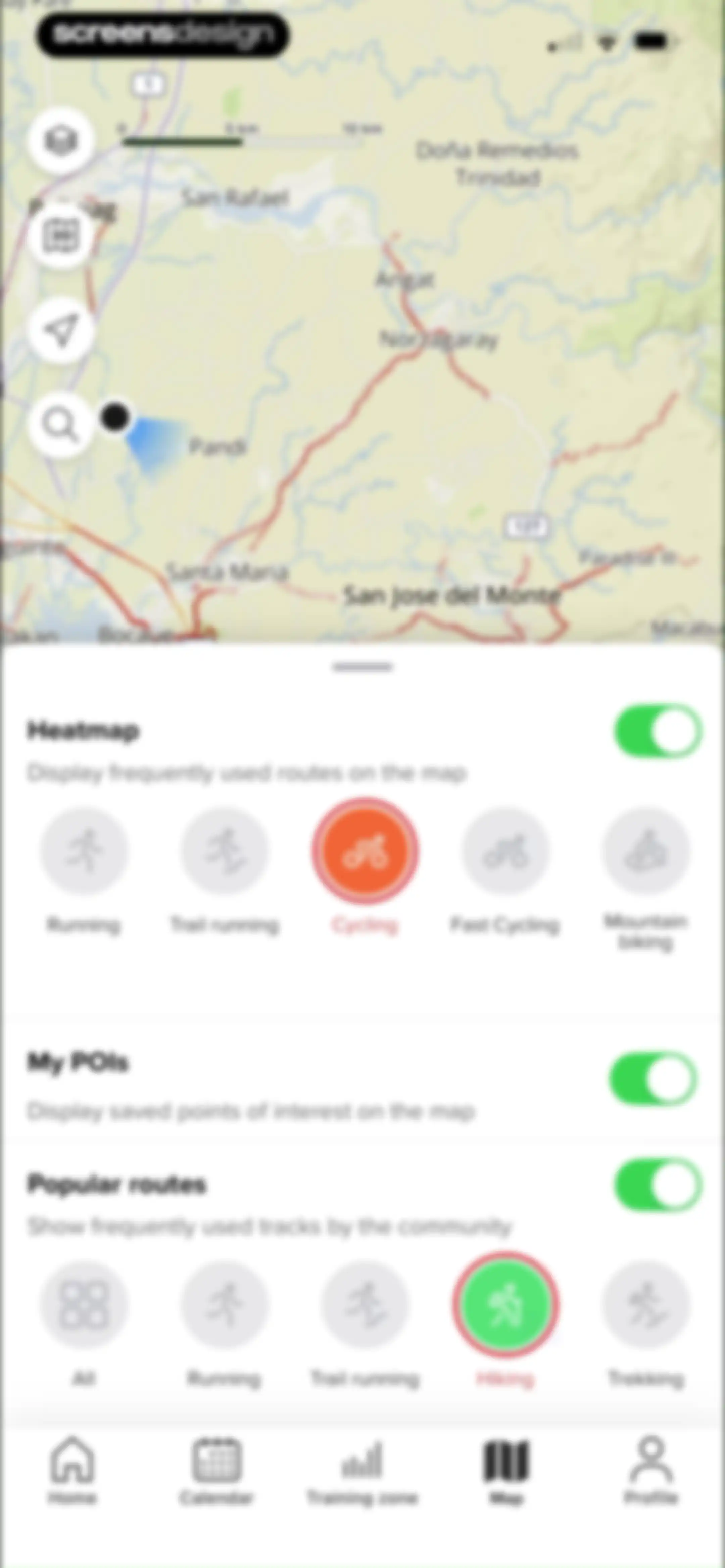 Sports Tracker: Run Bike Hike screen 215
