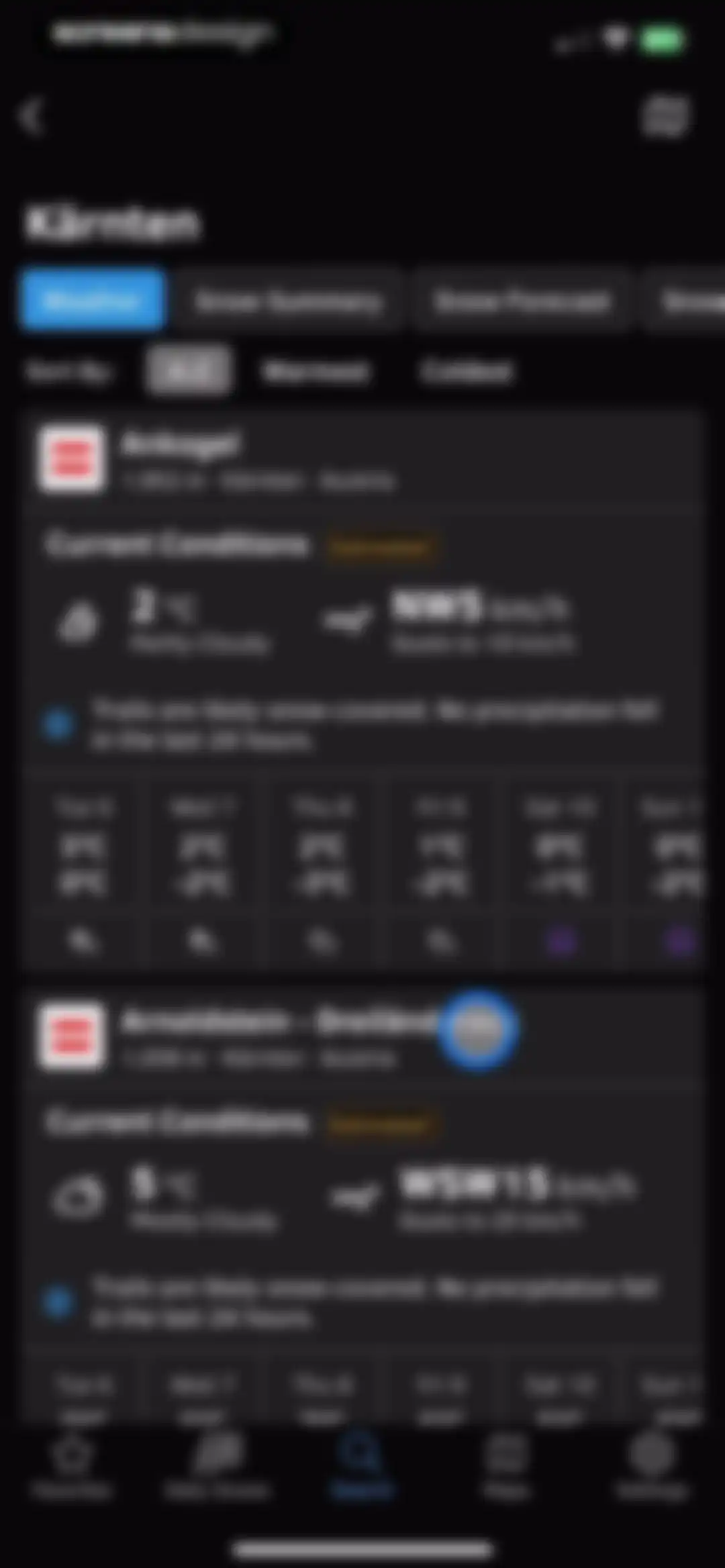 OpenSnow screen 53