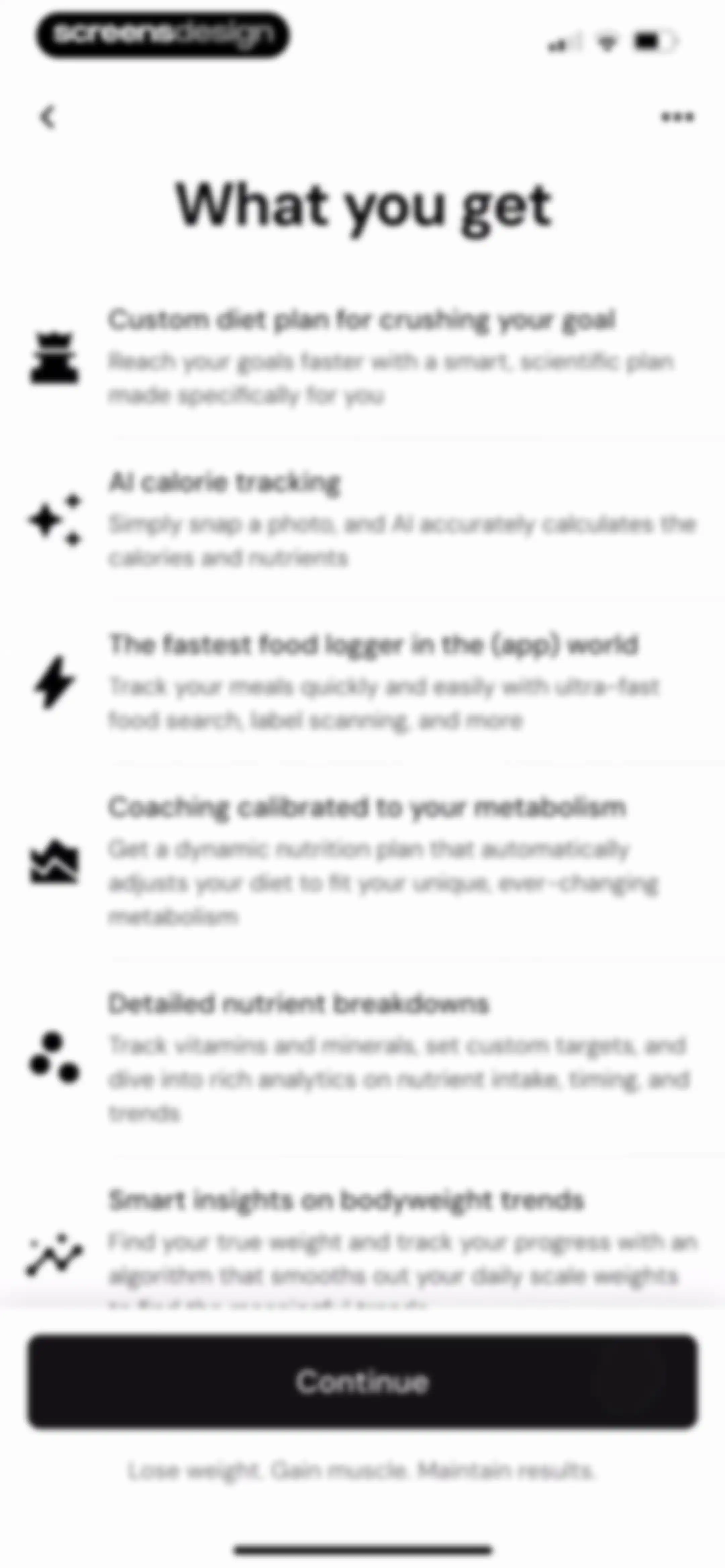 MacroFactor - Macro Tracker screen 54