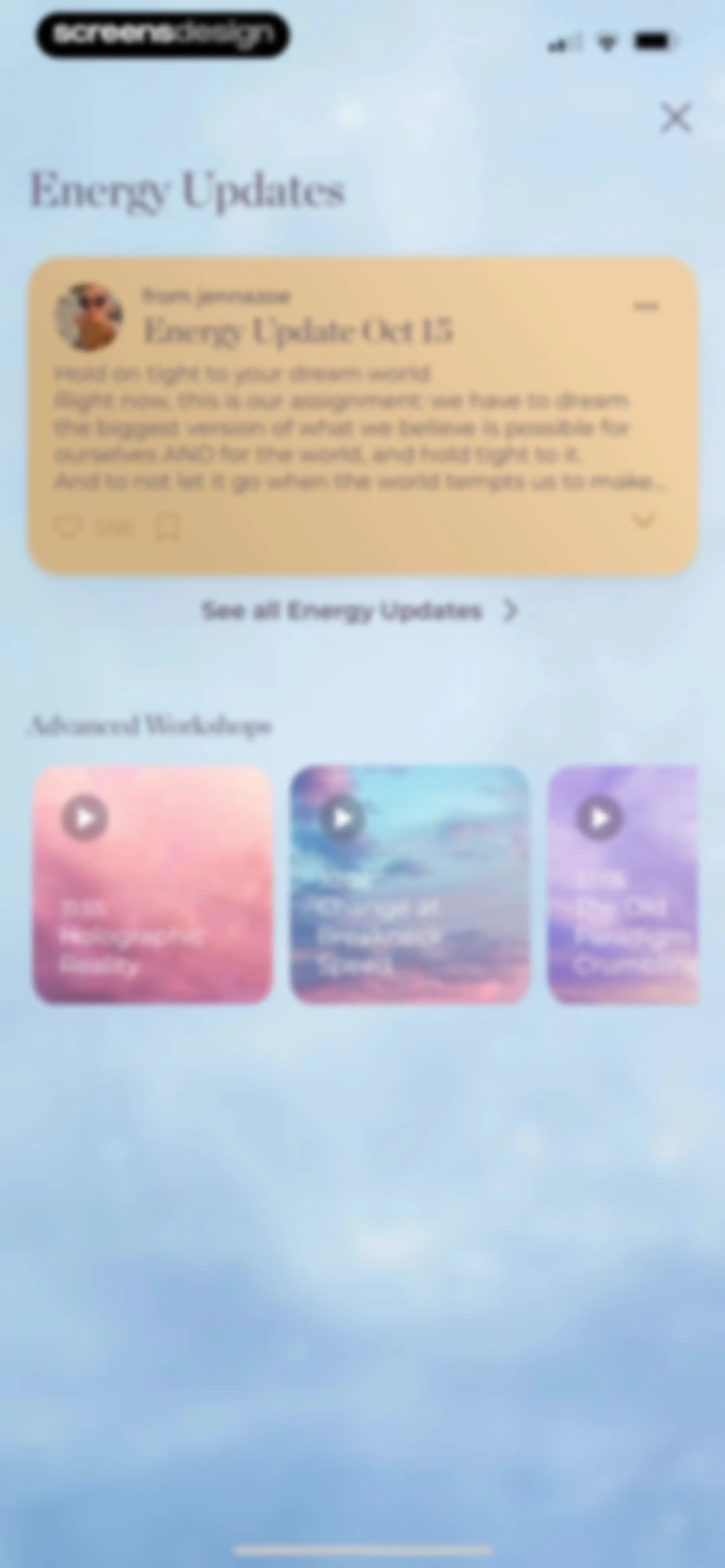 Align: The Human Design App screen 35