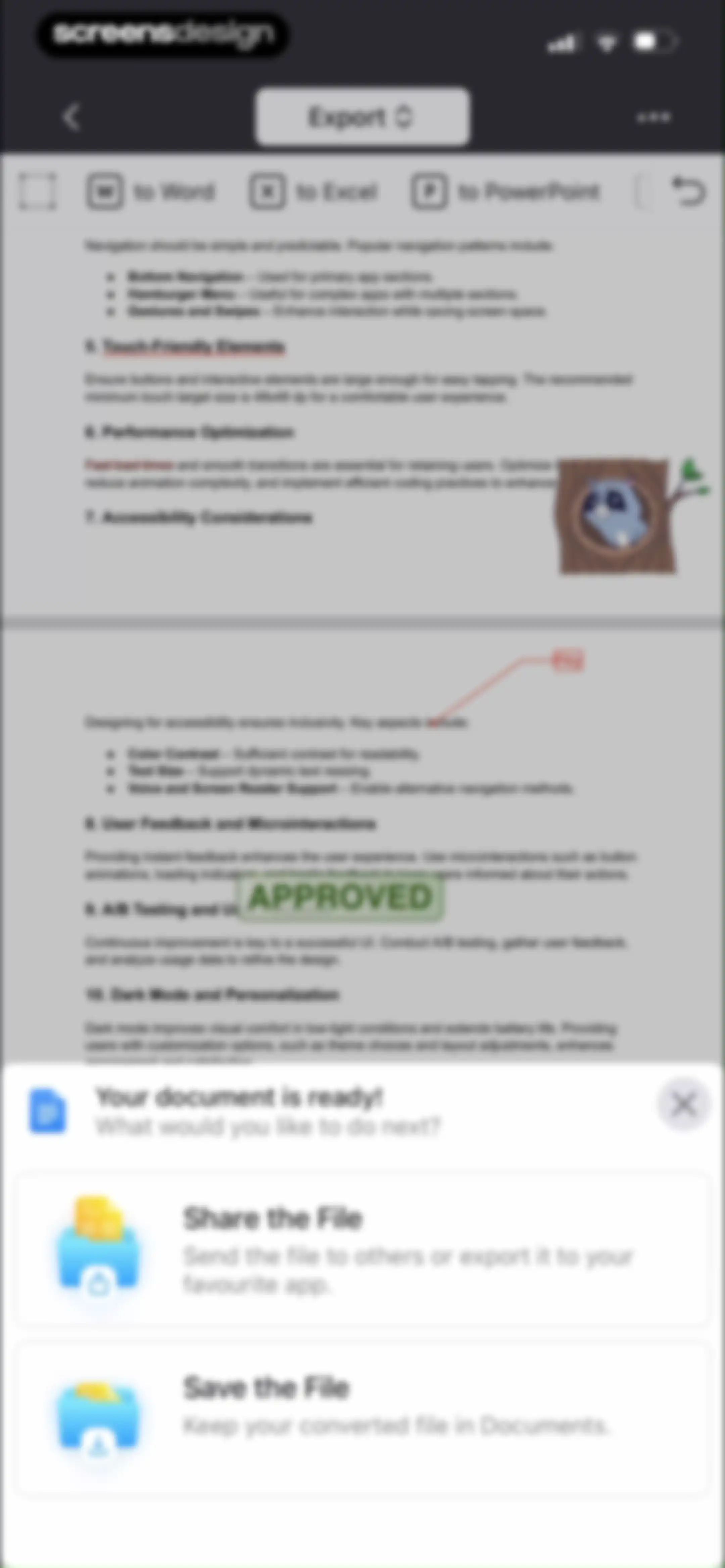 Documents: File Manager & Docs screen 73