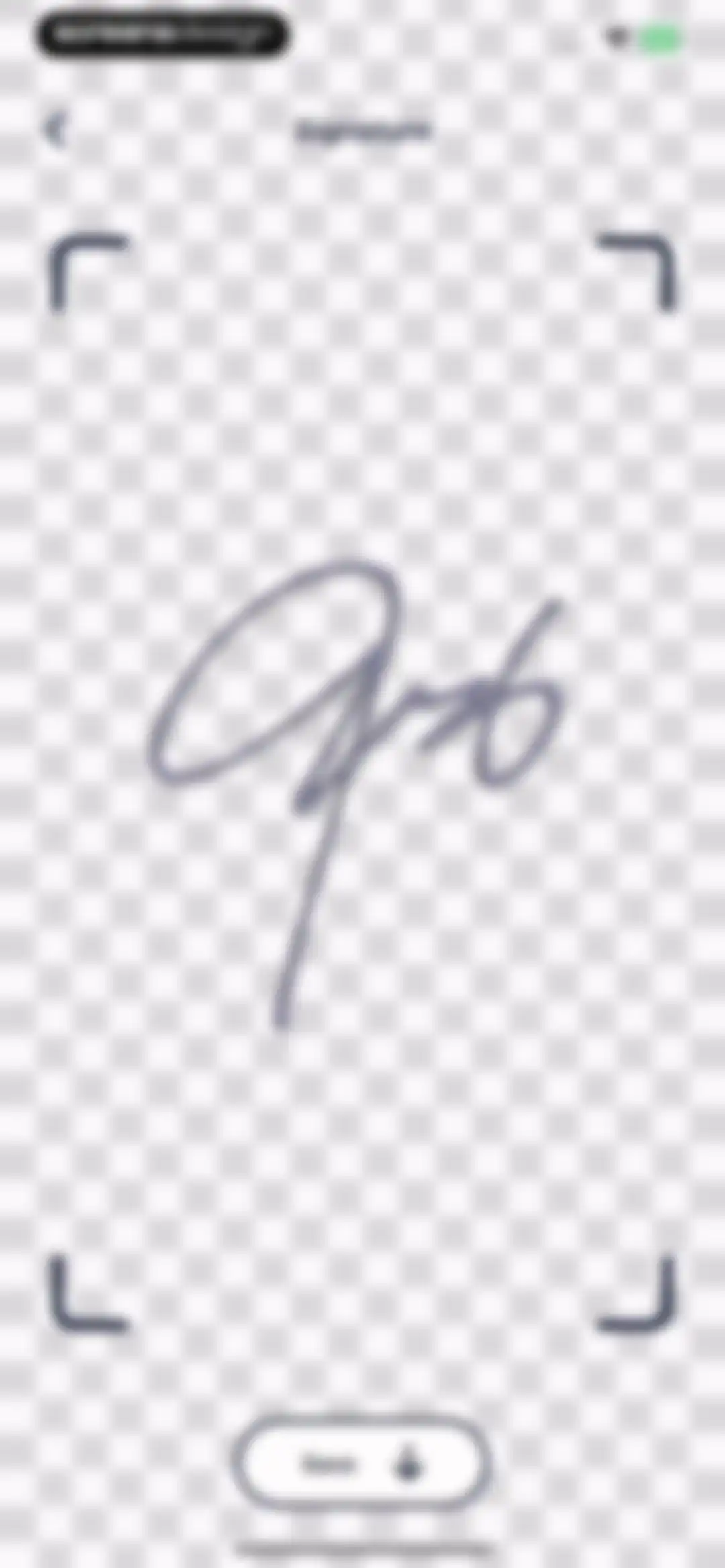 e Signature Scanner, Sign PDF screen 16