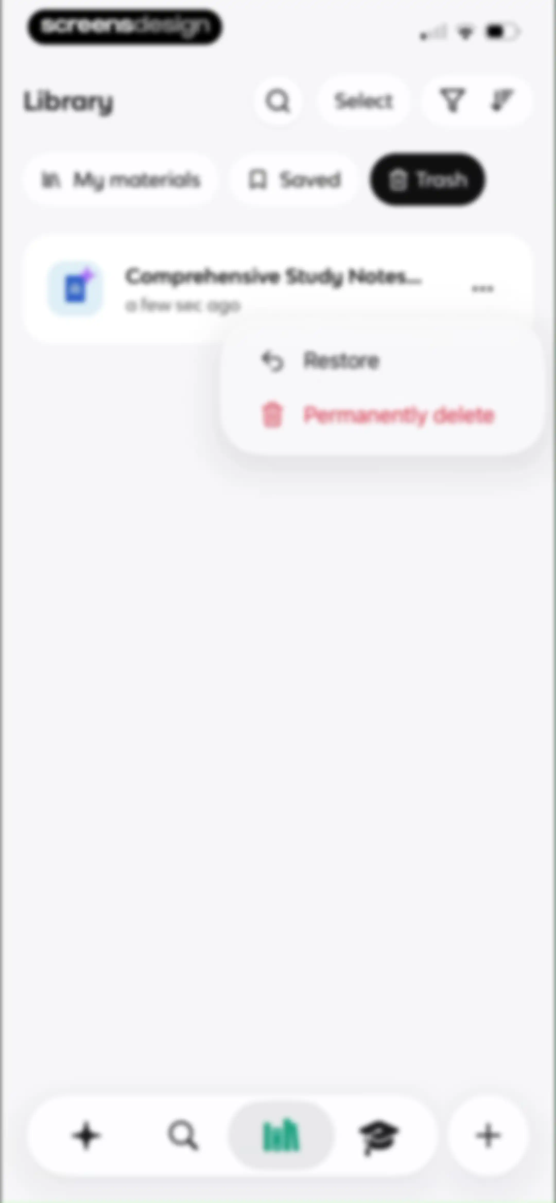 Knowt: AI Flashcards & Notes screen 180